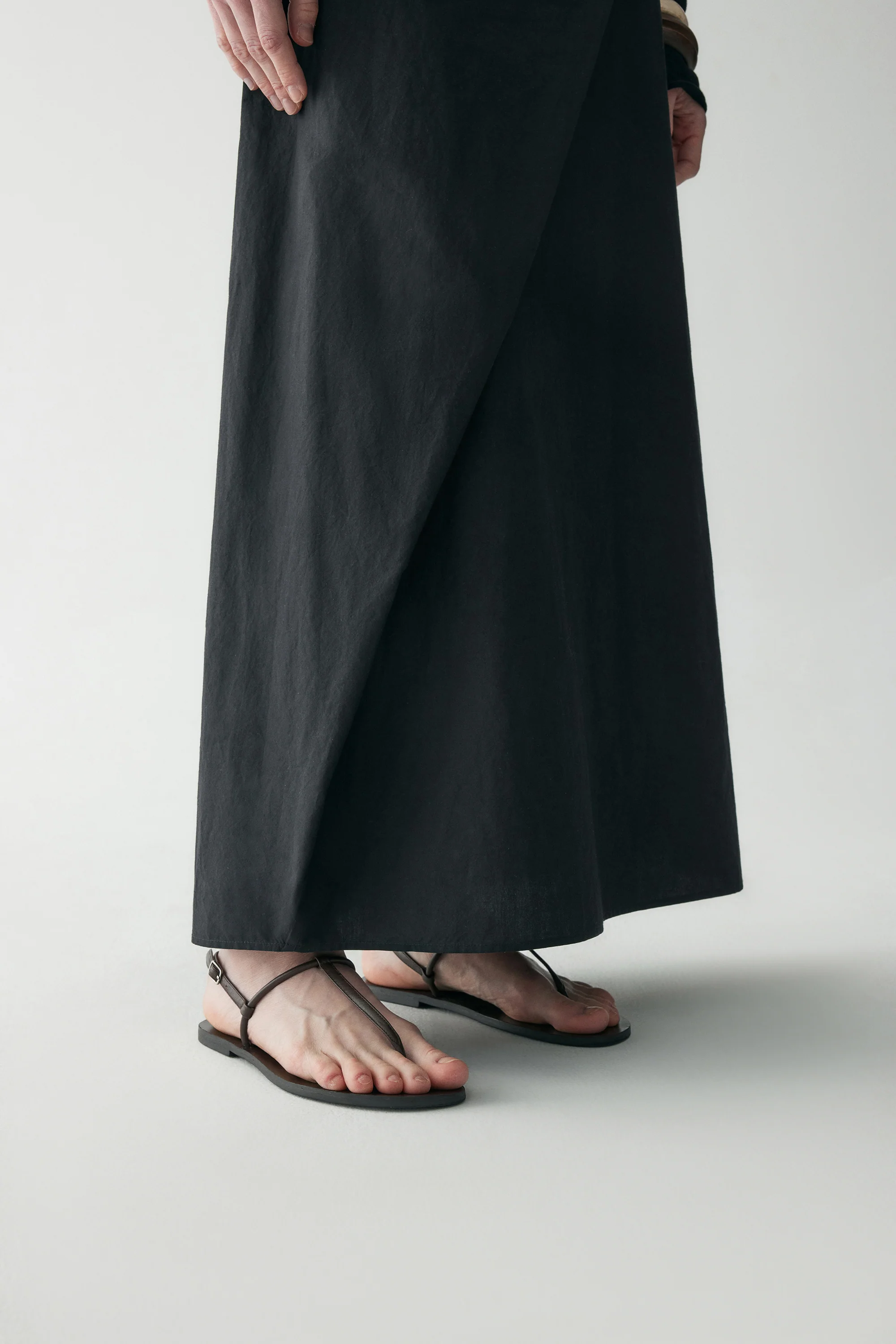 Hemp Wrap Knotted Skirt - Image 11