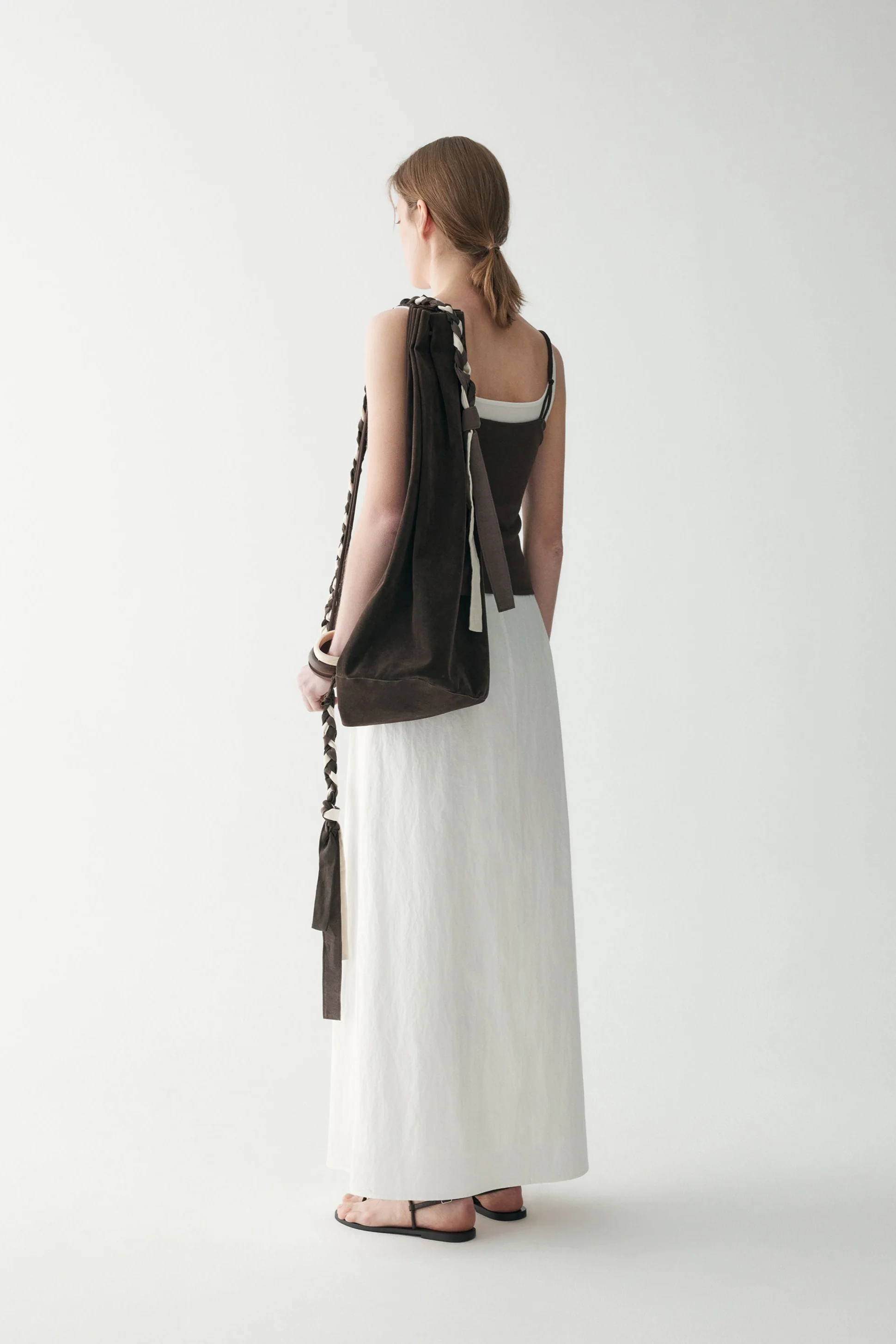 Hemp Wrap Knotted Skirt - Image 14