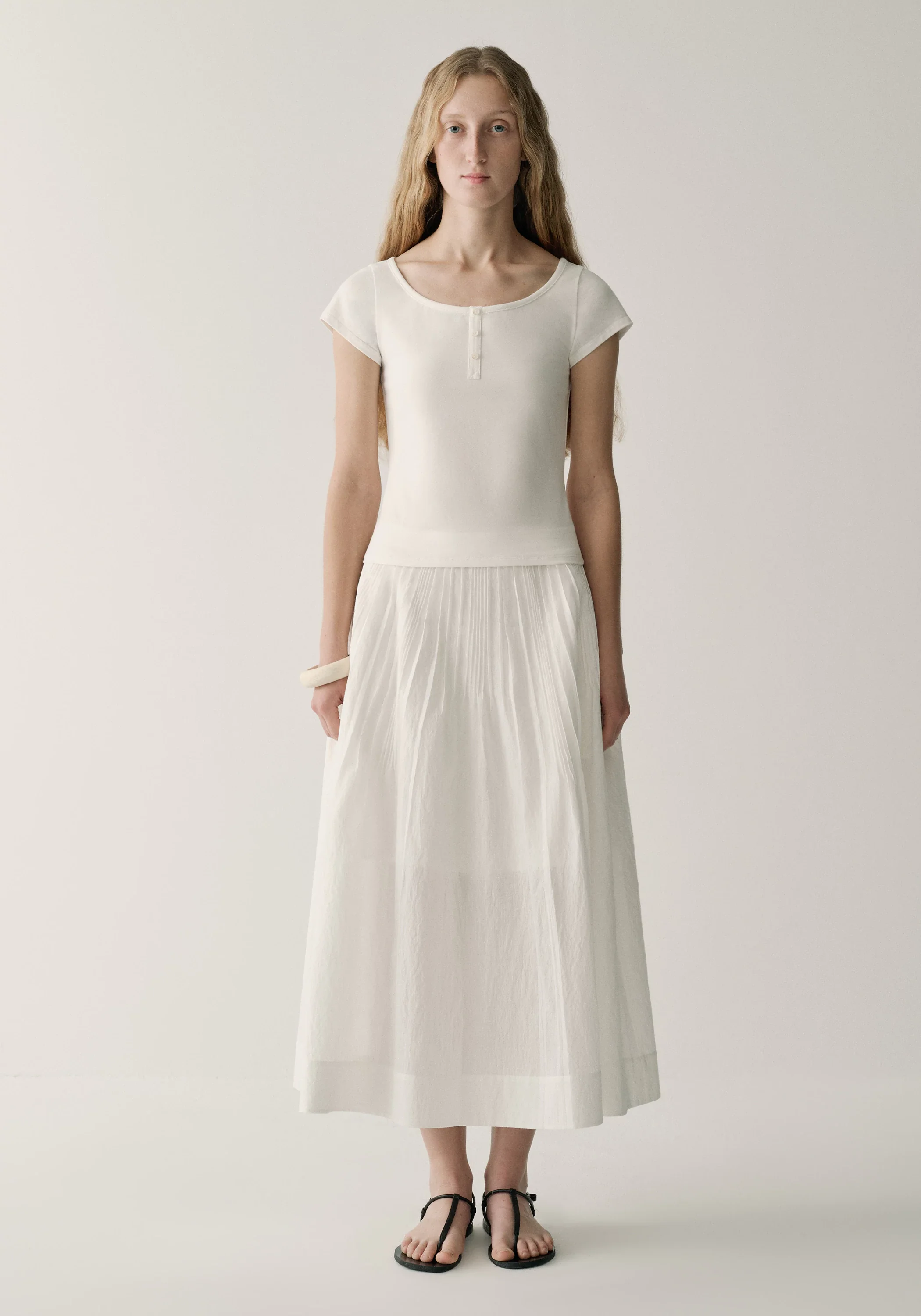 Henley Collar T-shirt - Image 16