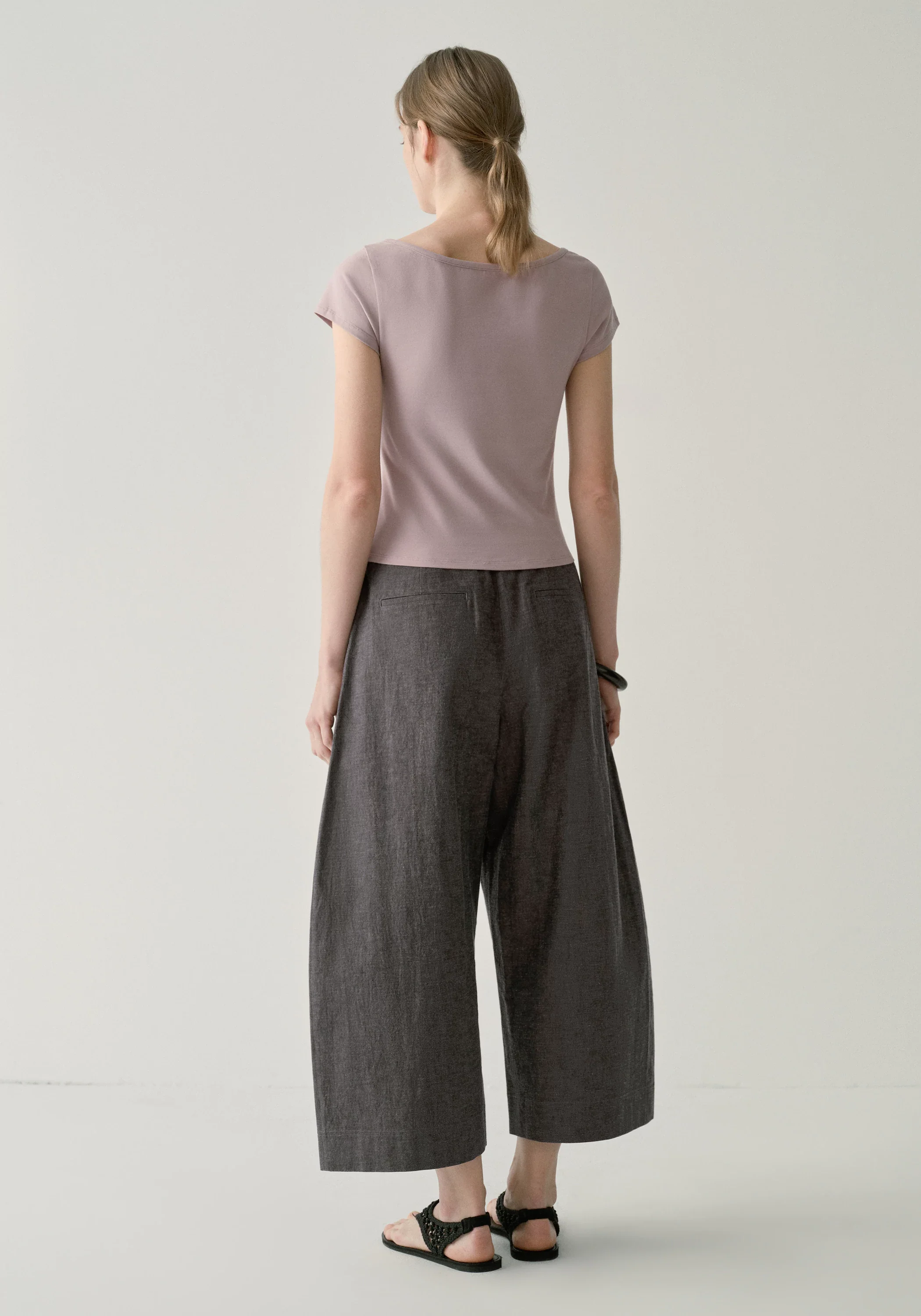Henley Collar T-shirt - Image 24