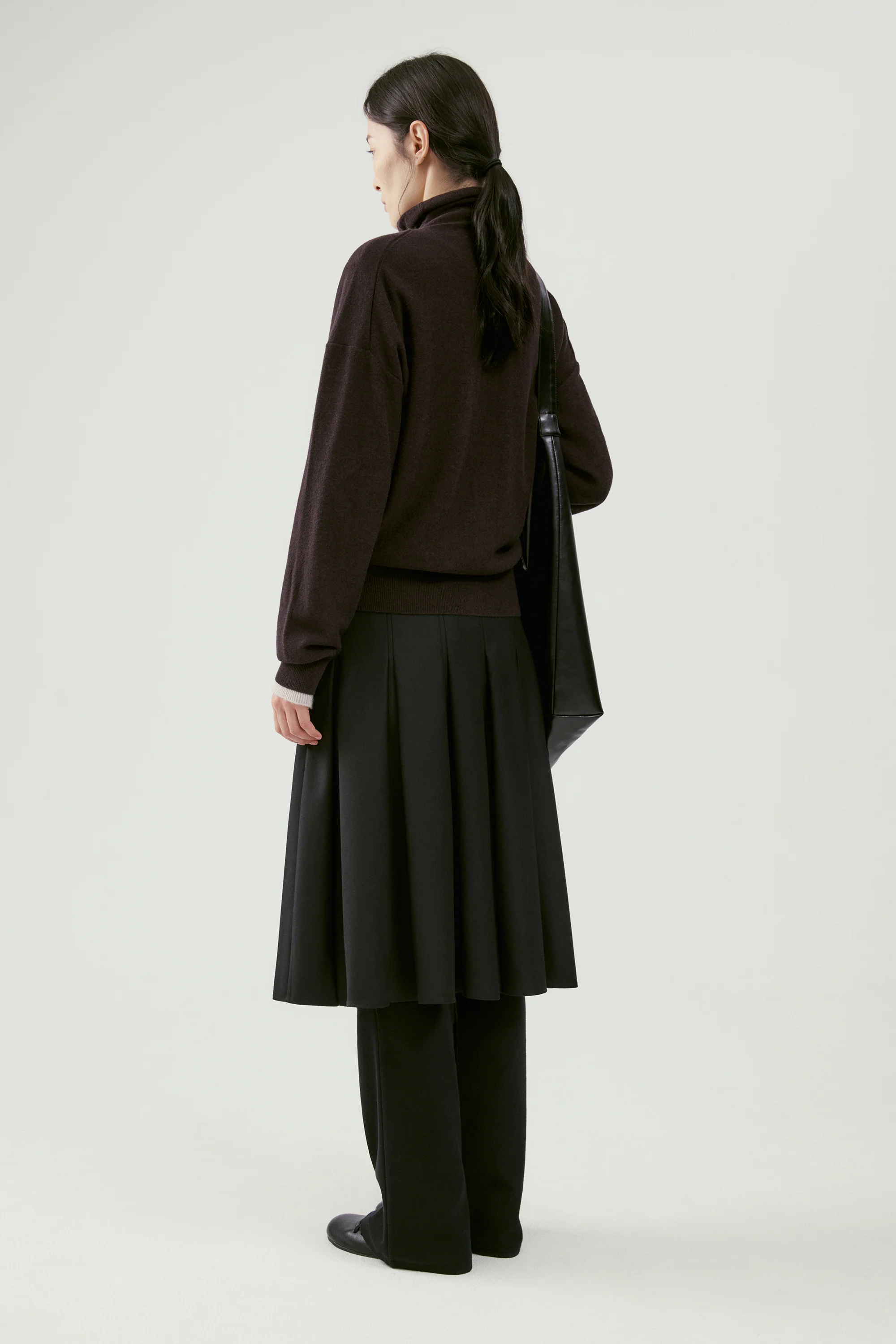 High-neck Merino Wool Cardigan - Image 6