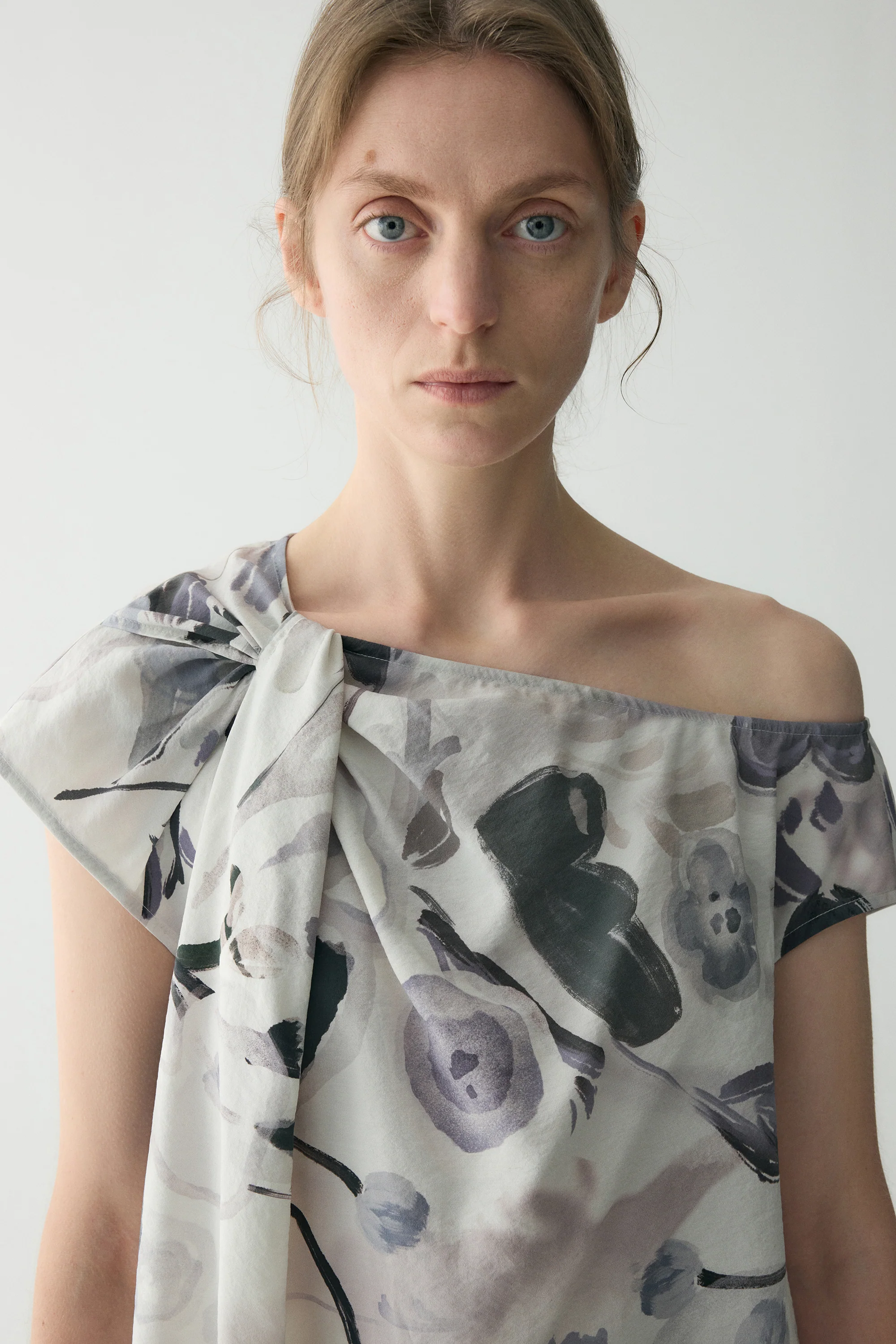Ink-printed Silk Top - Image 10