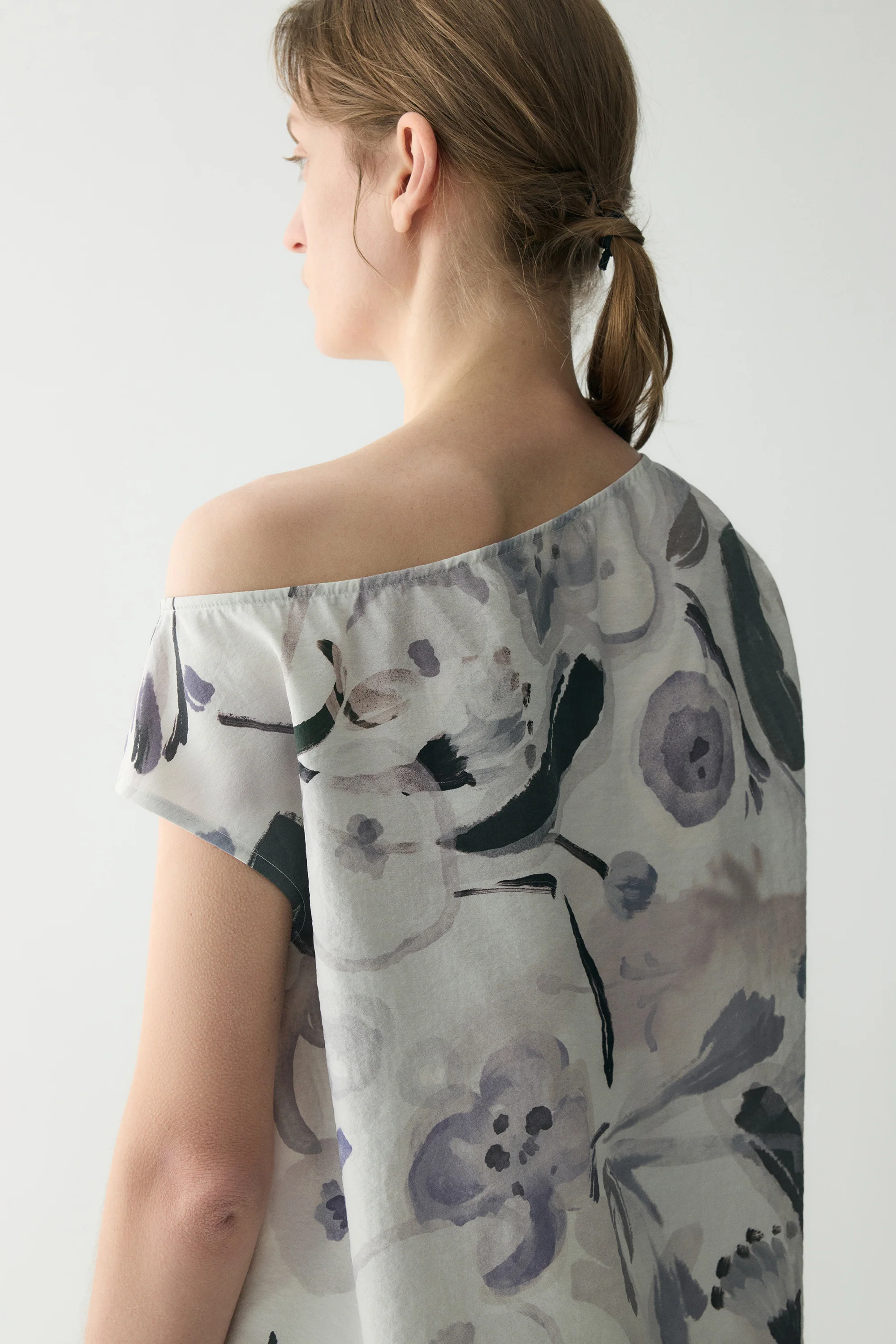 Ink-printed Silk Top - Image 12