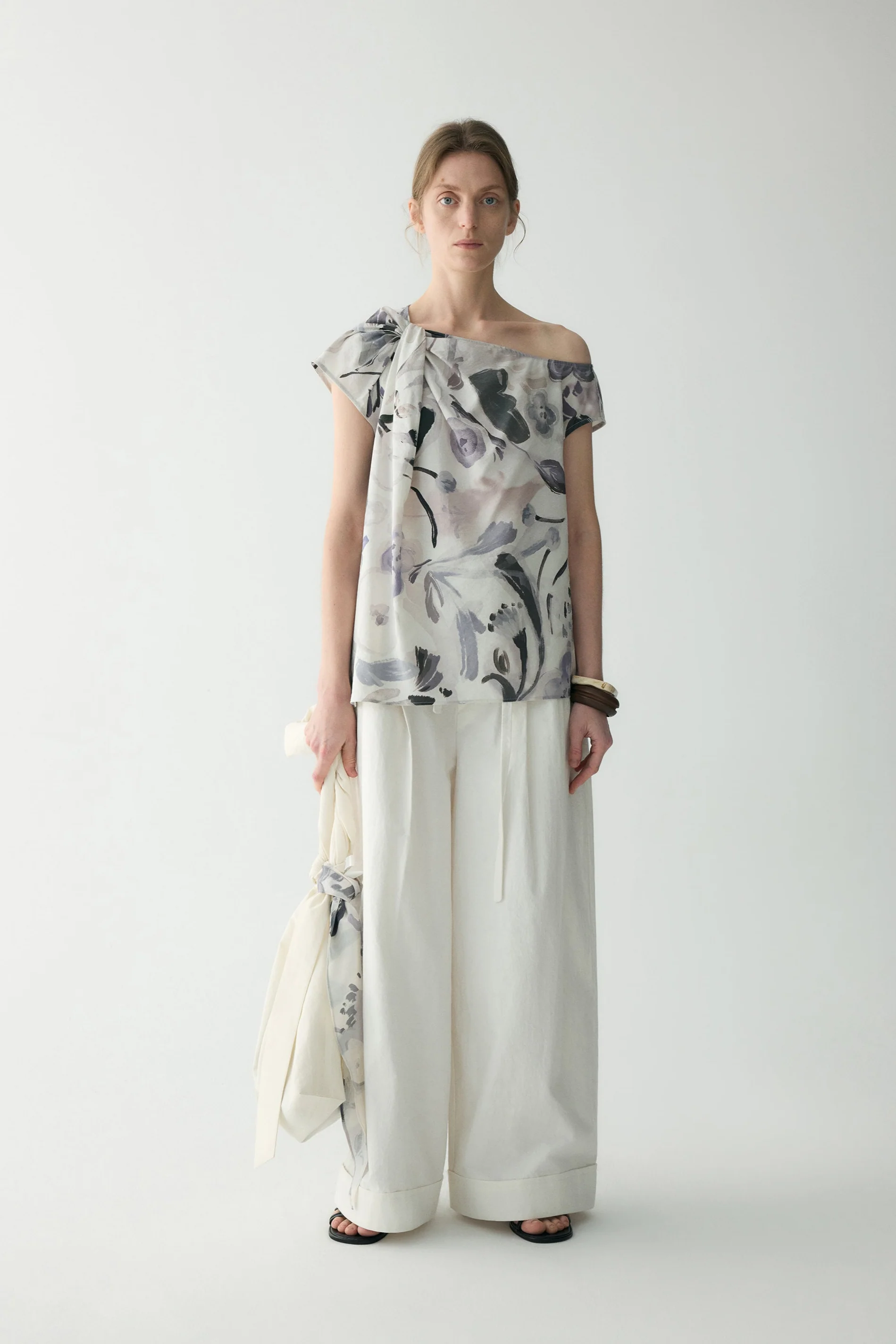 Ink-printed Silk Top - Image 3