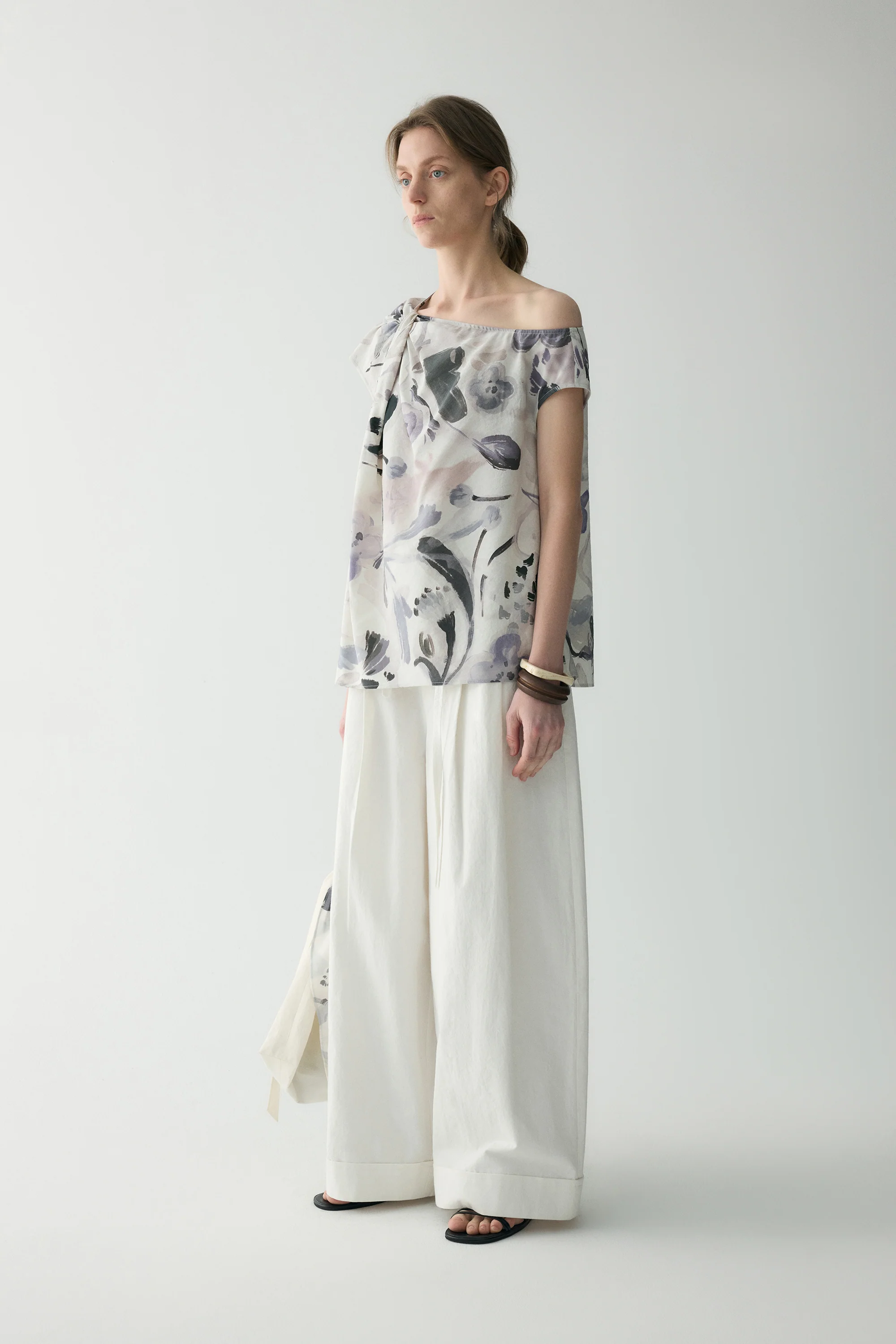 Ink-printed Silk Top - Image 4