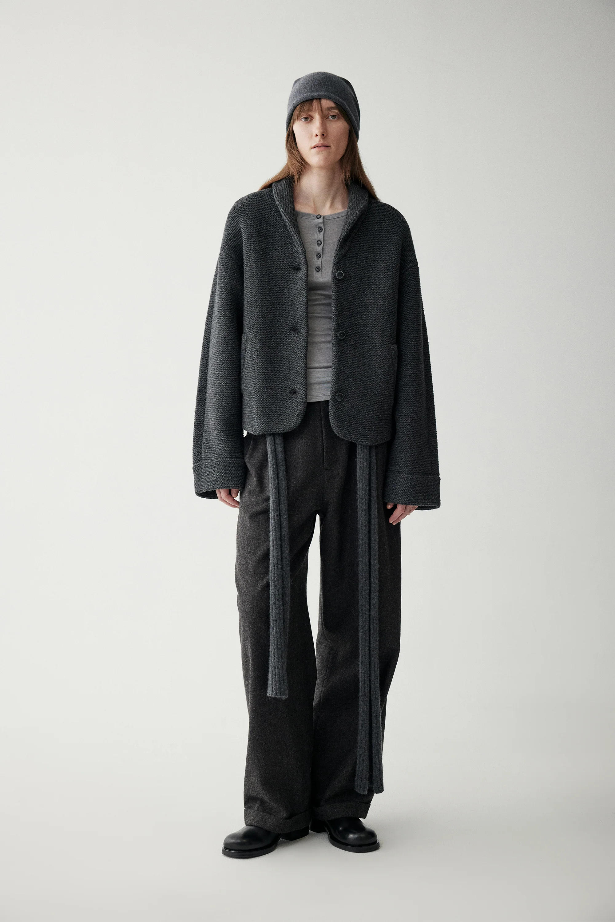 100% Wool Knitted Cardigan - Image 15
