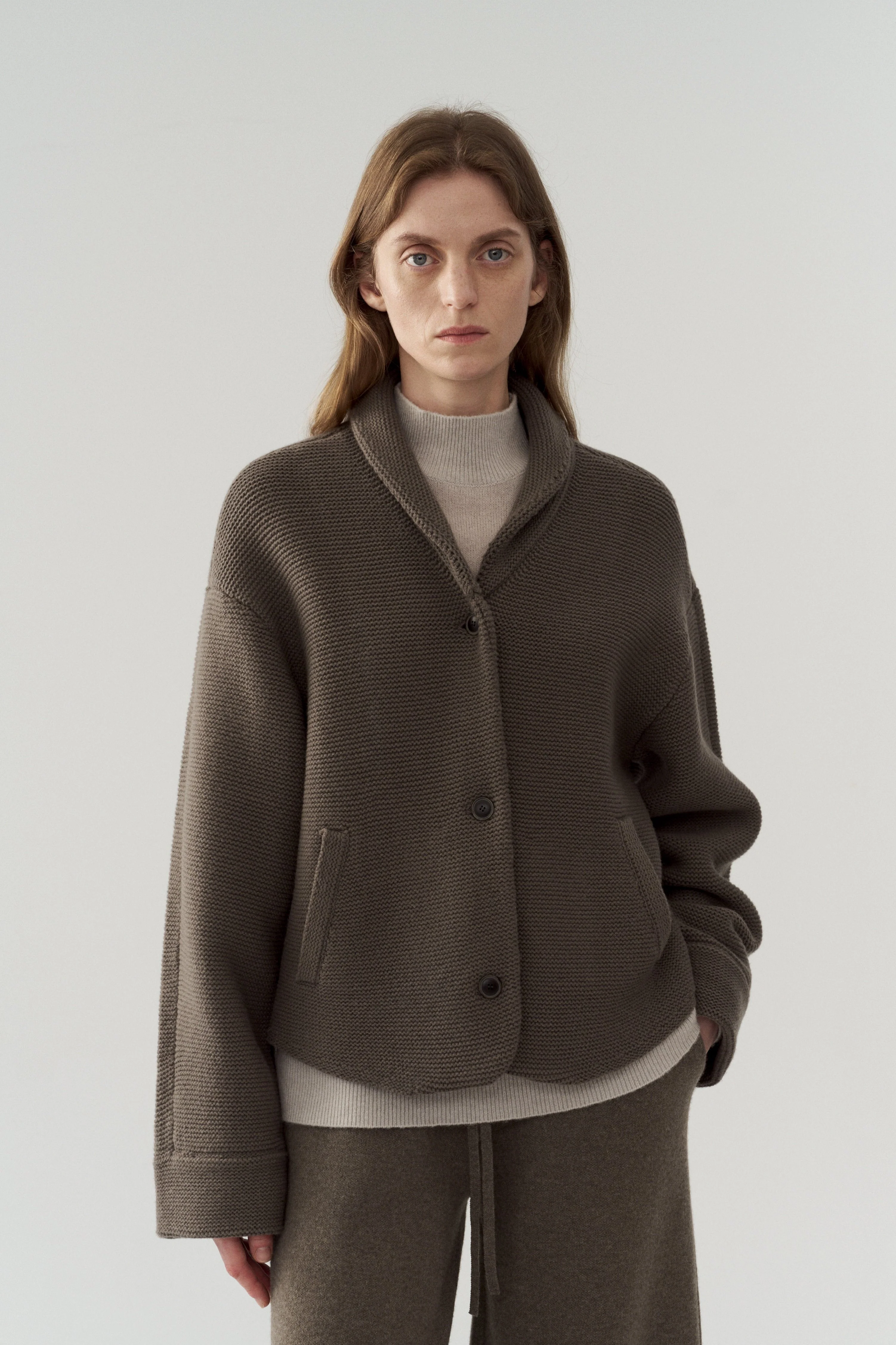 100% Wool Knitted Cardigan - Image 8