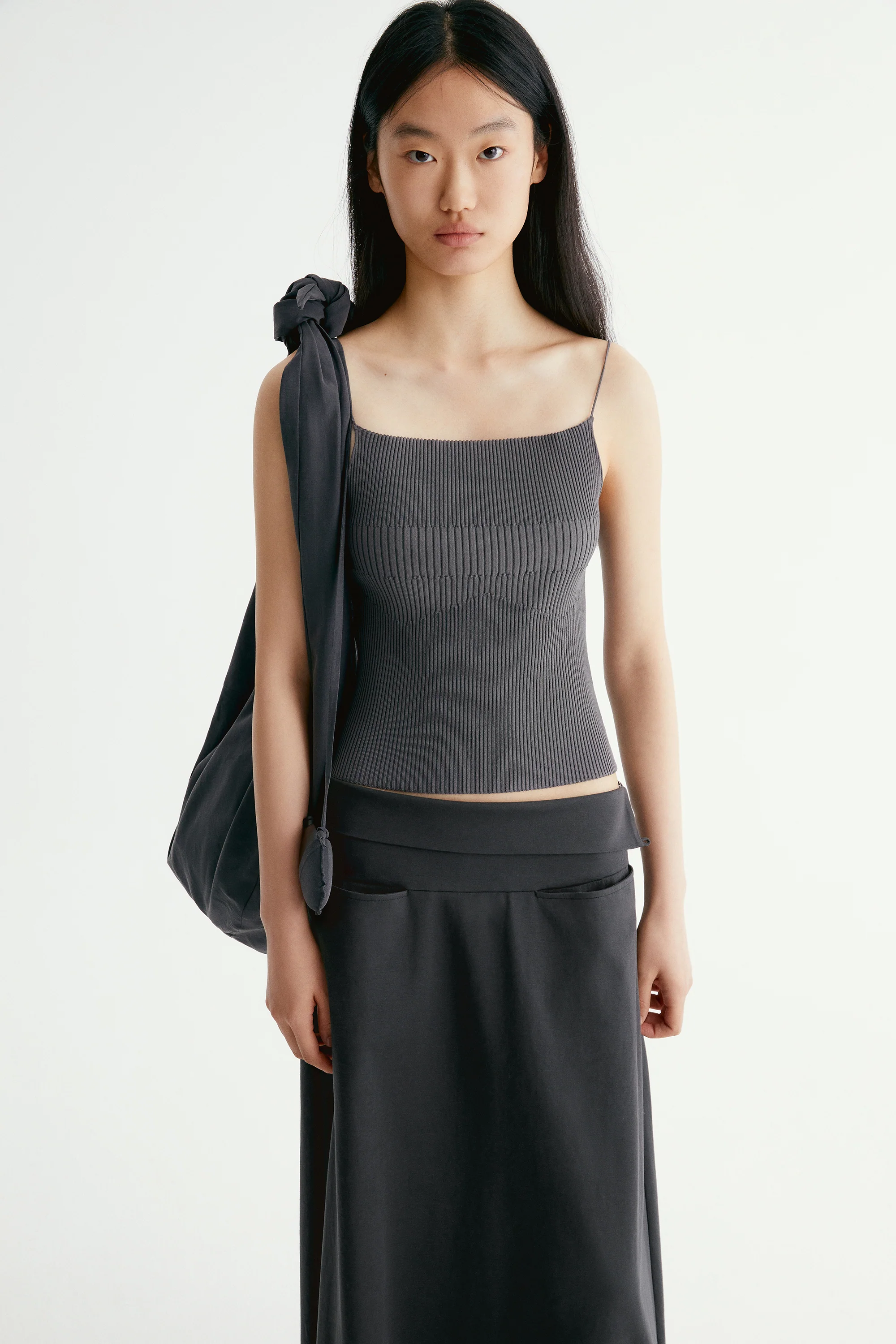 Knitted Strap Top - Image 11
