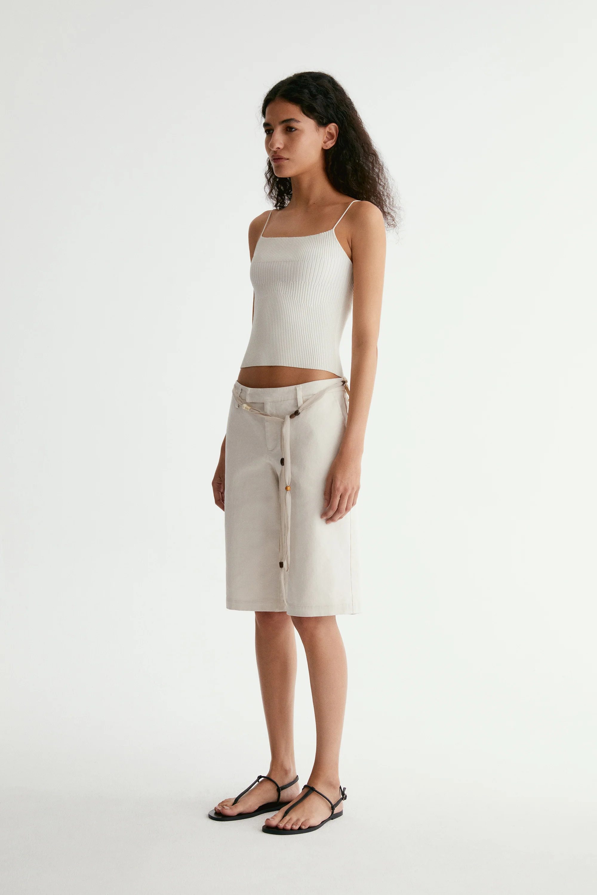 Knitted Strap Top - Image 4