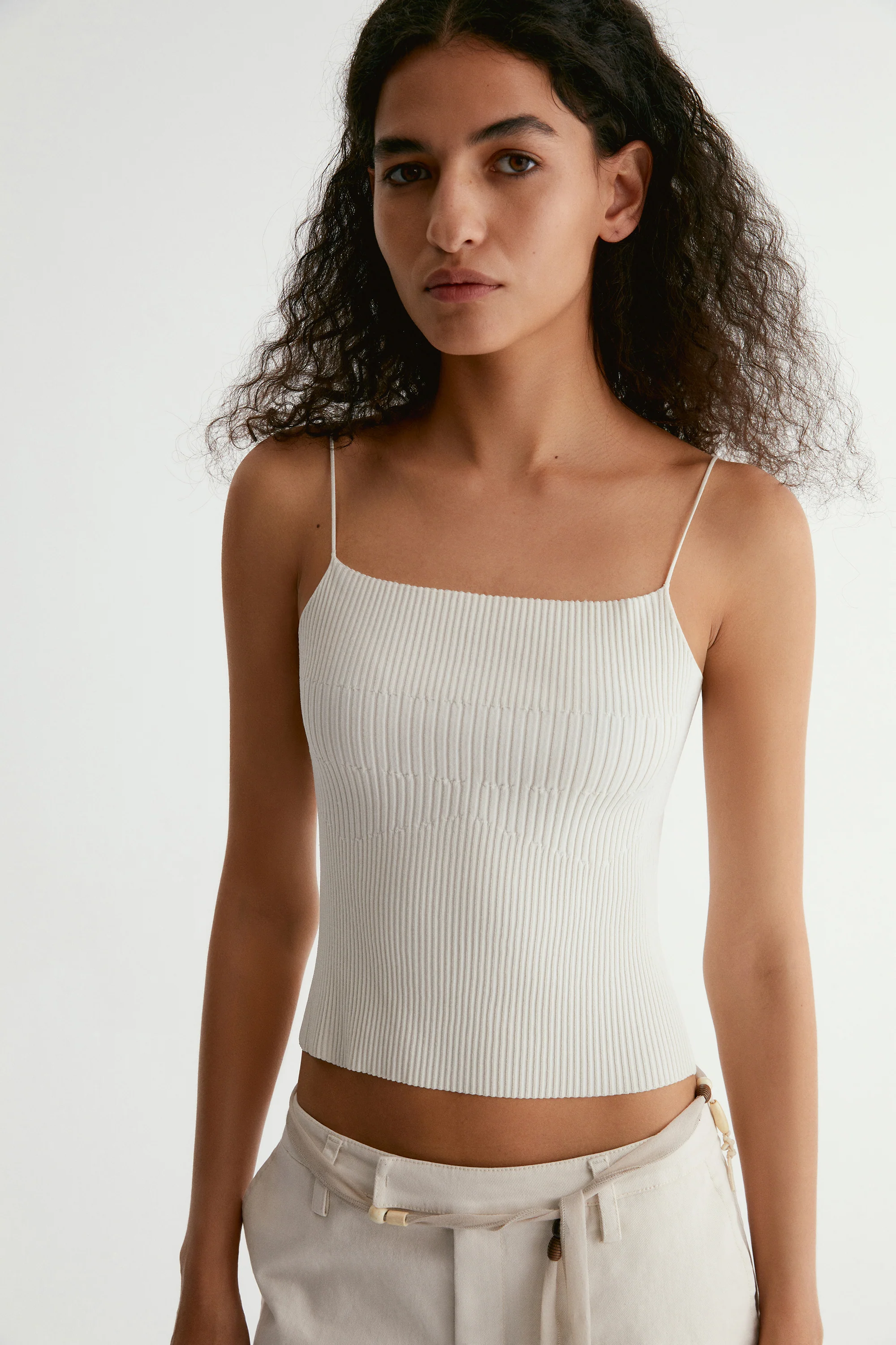 Knitted Strap Top - Image 6