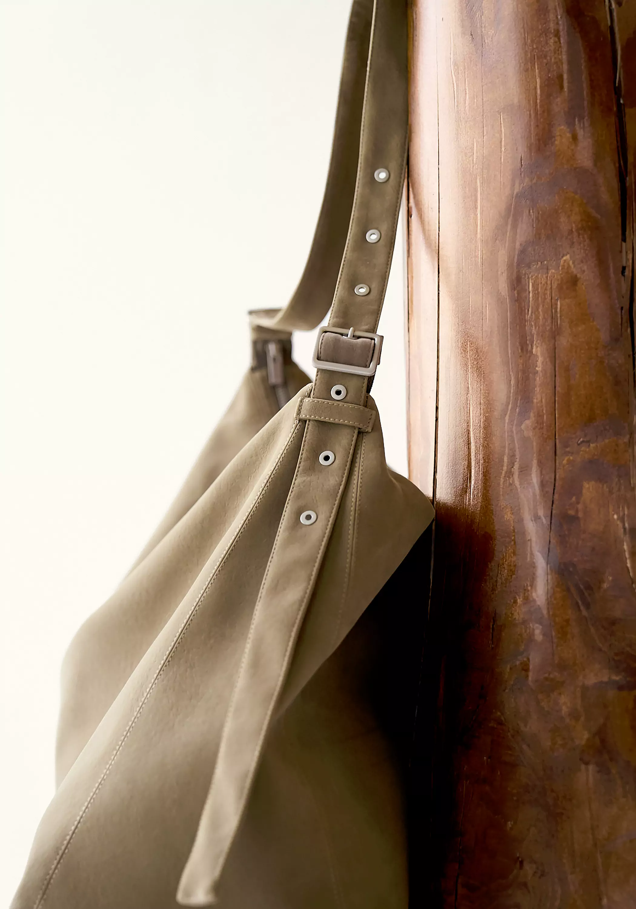 Large Belted Hobo Bag - Image 16