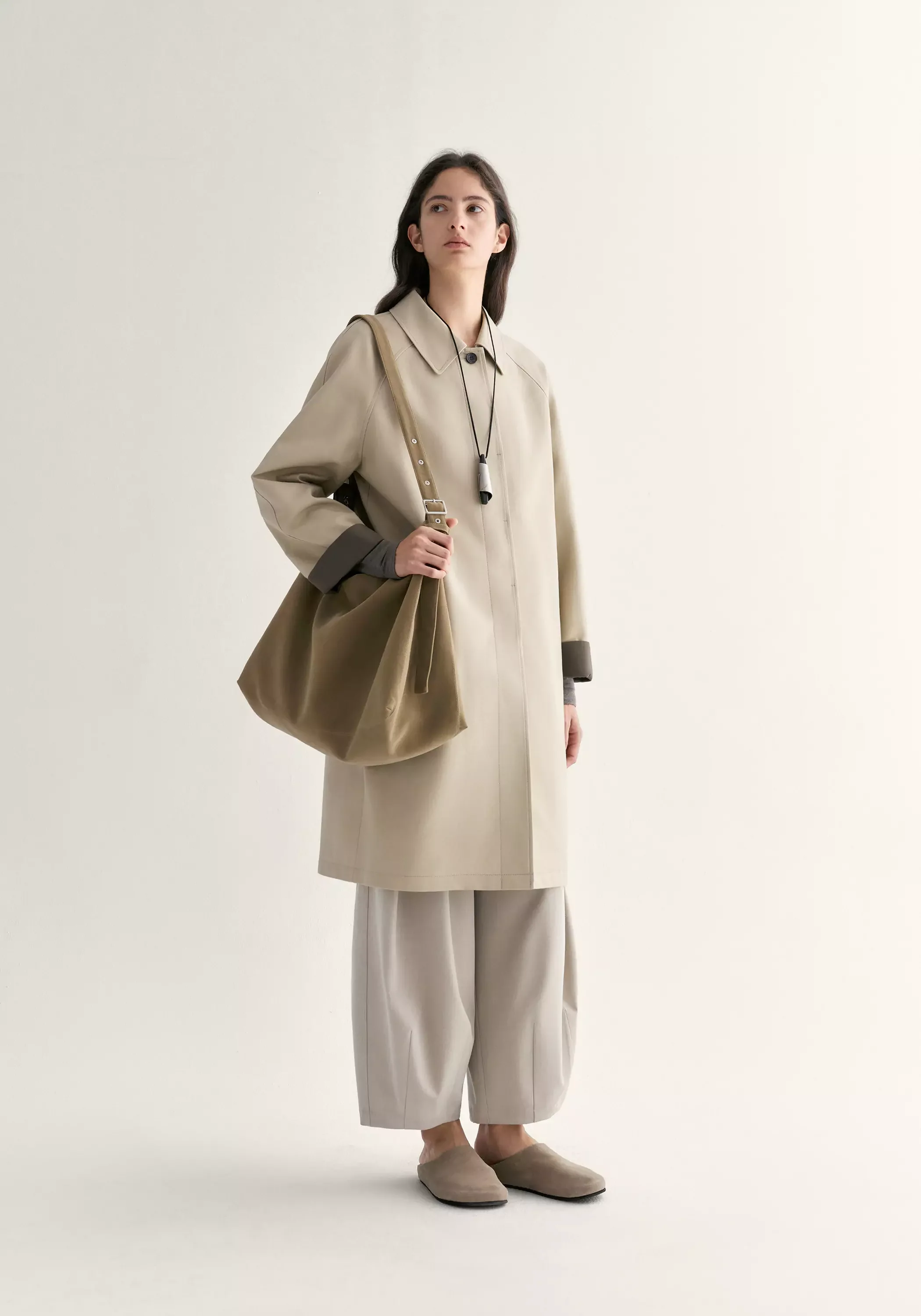 Large Belted Hobo Bag - Image 5