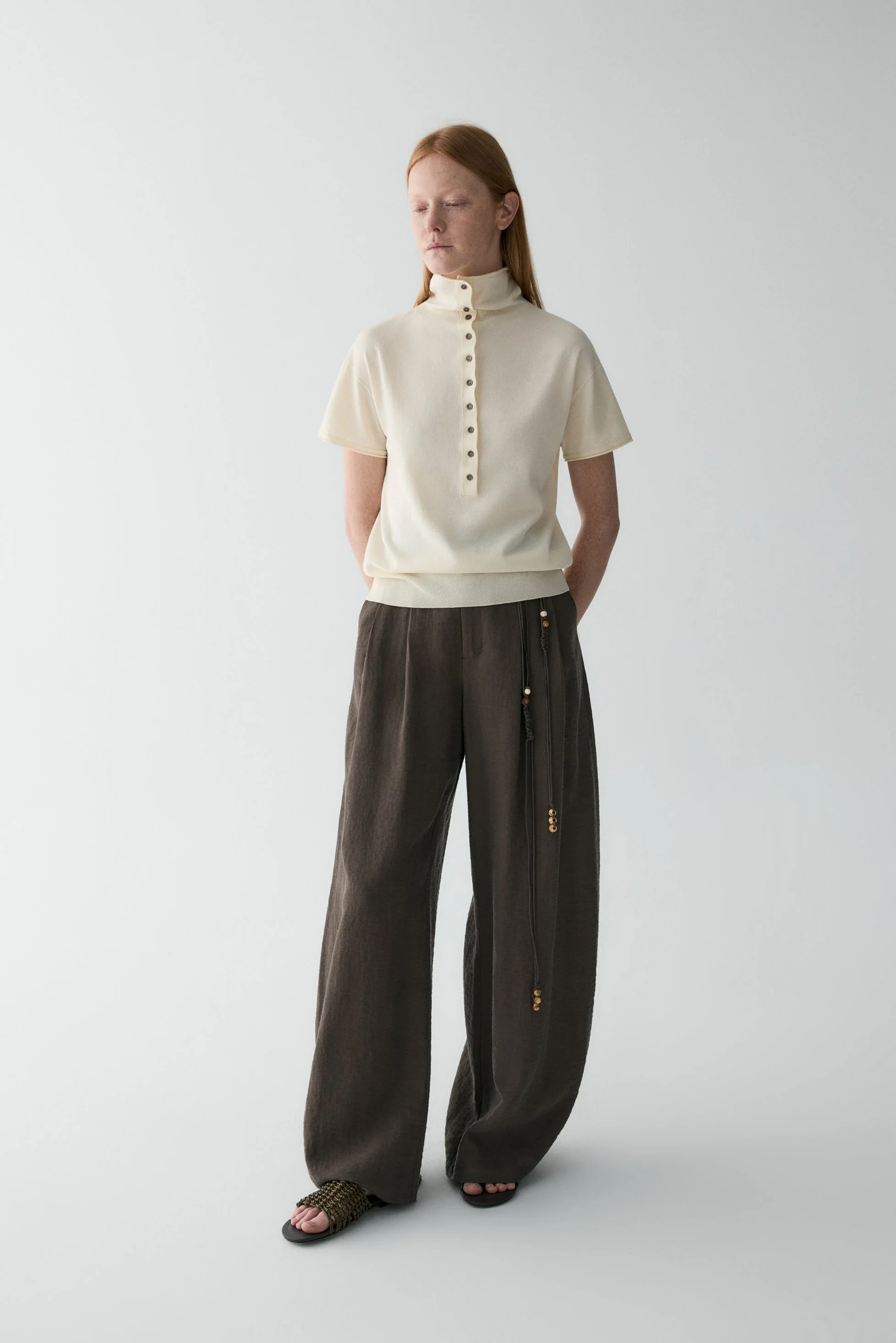 Linen Knitted Top - Image 18