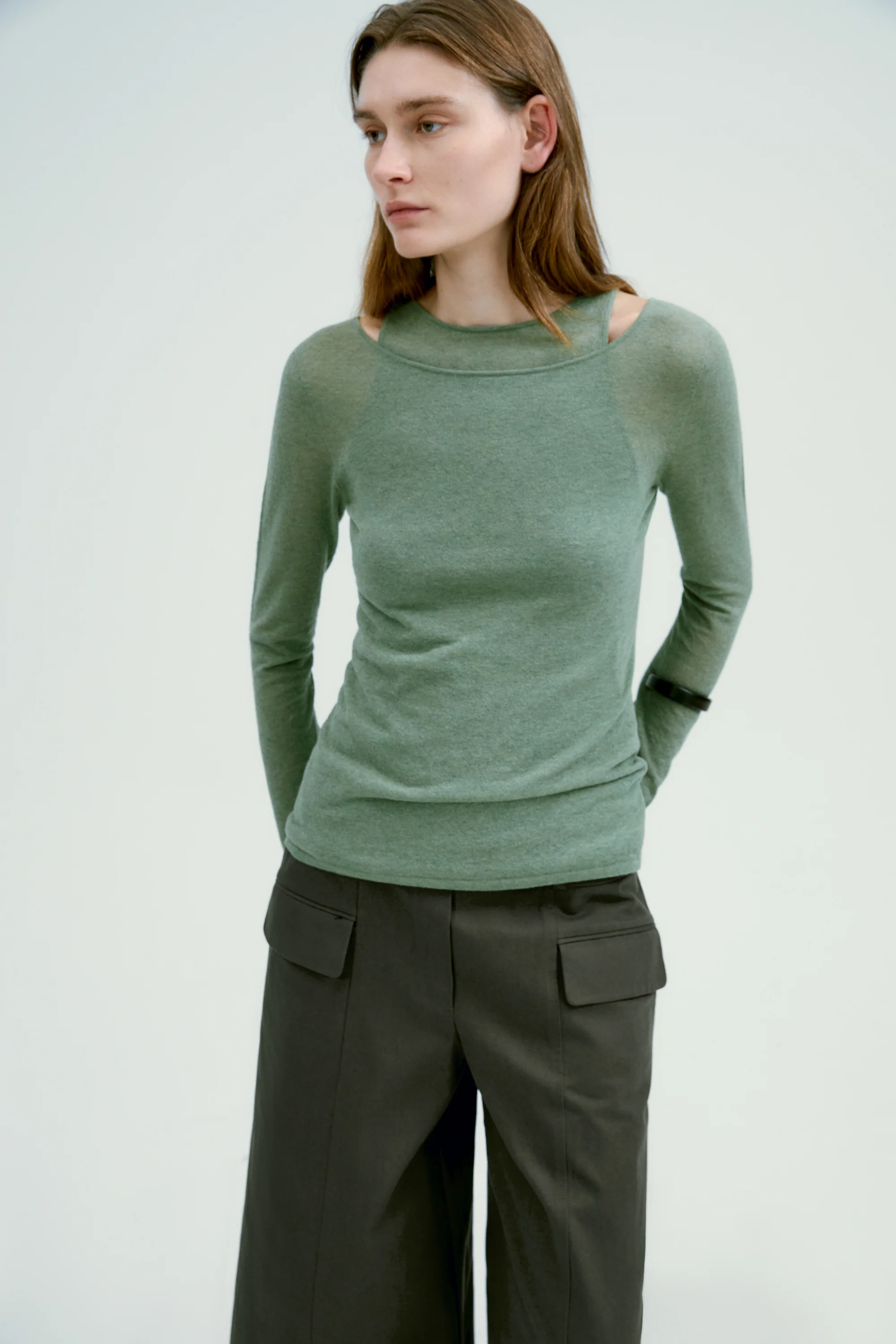 Linen Two-piece Top - Image 9
