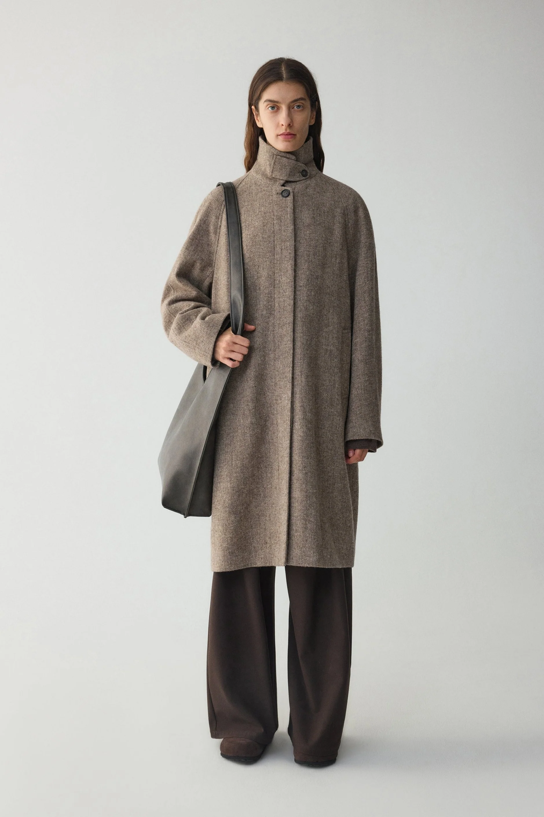 Linen-Wool Blend Trench Coat - Image 11