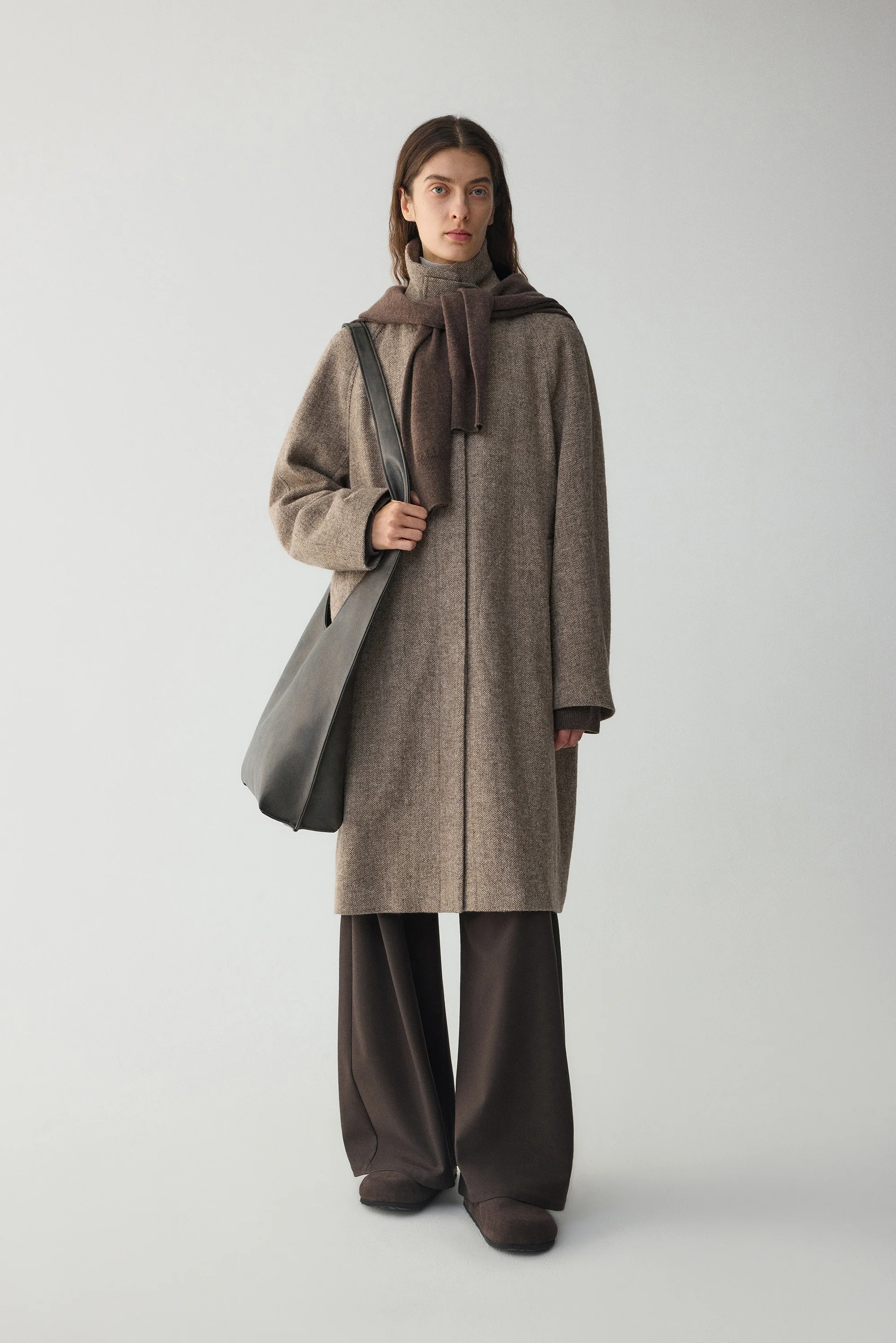 Linen-Wool Blend Trench Coat - Image 12