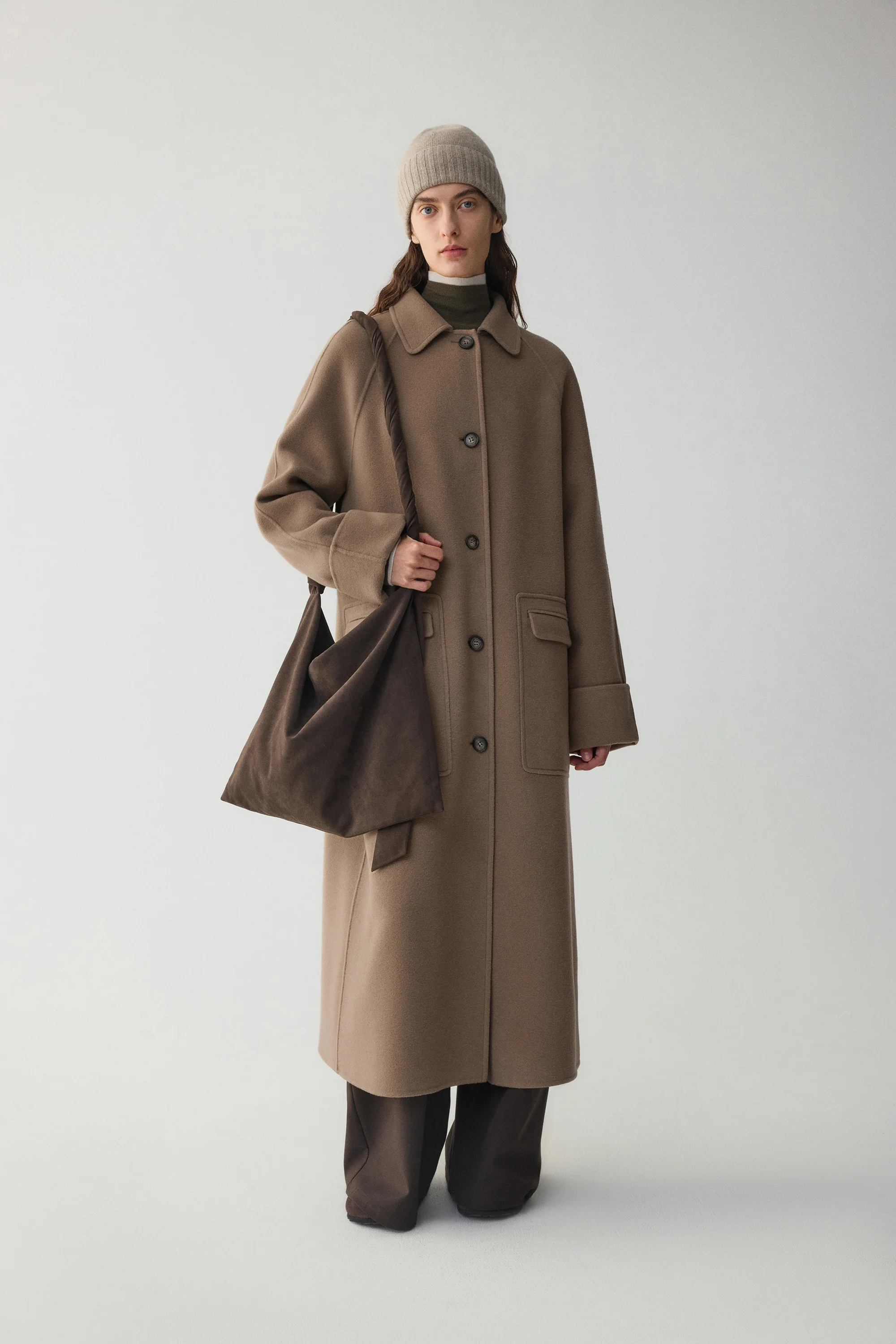 Long Cashmere Coat - Image 11