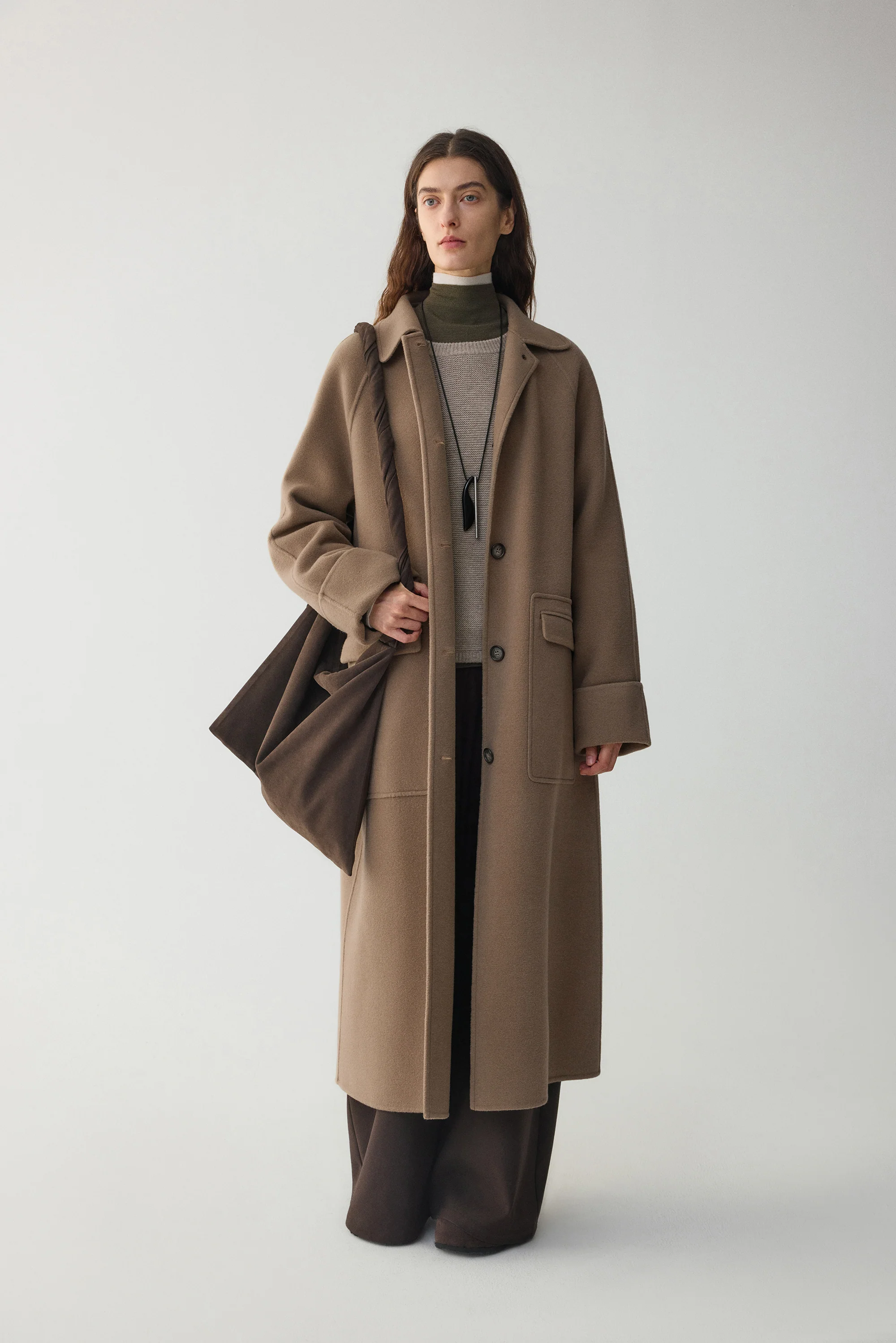 Long Cashmere Coat - Image 13