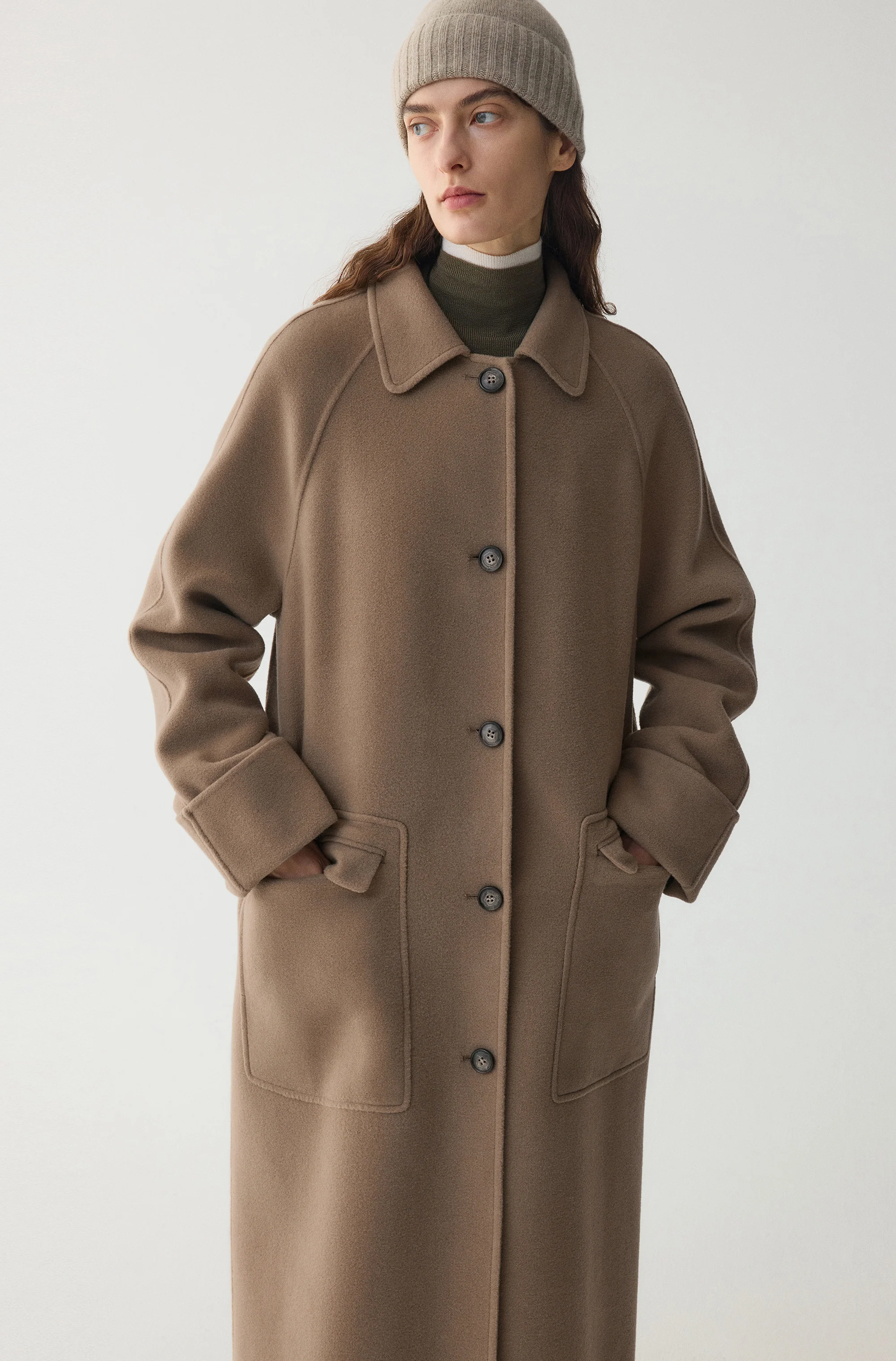 Long Cashmere Coat - Image 15