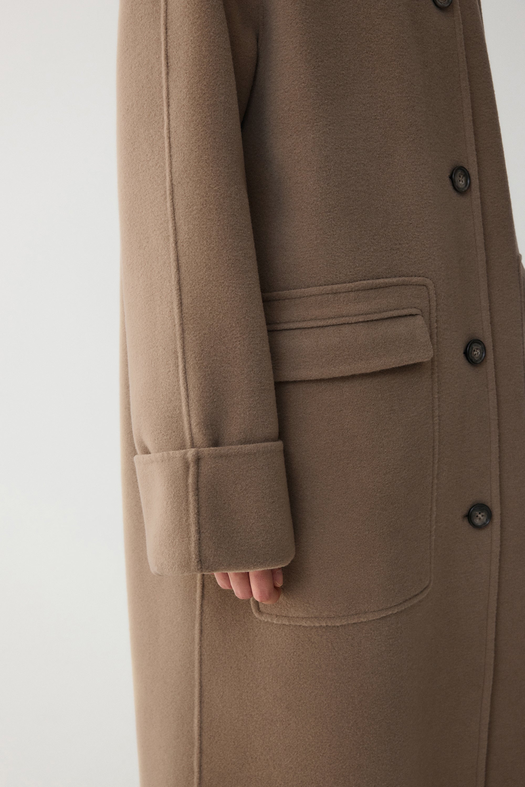 Long Cashmere Coat - Image 20