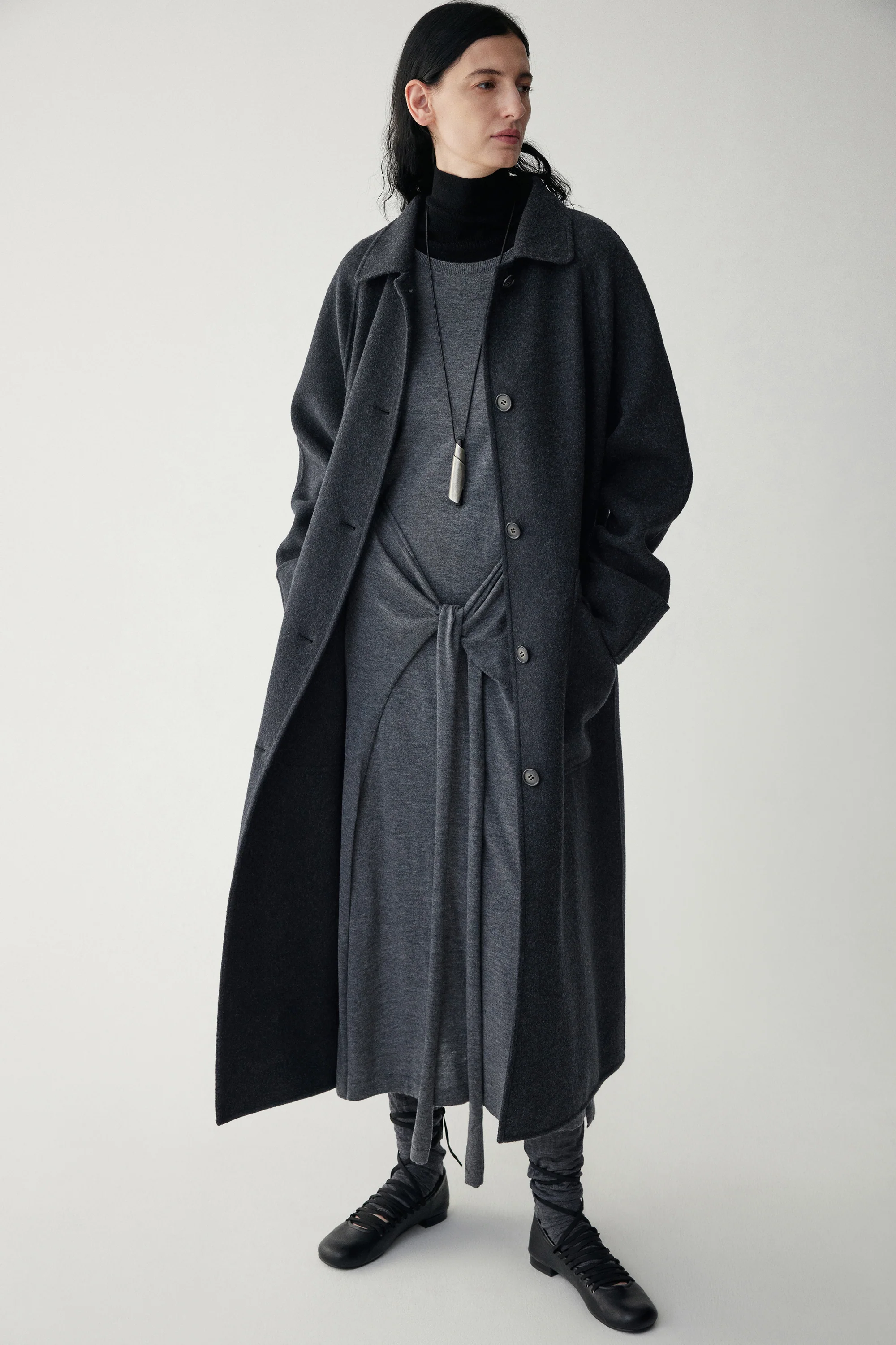 Long Cashmere Coat - Image 7
