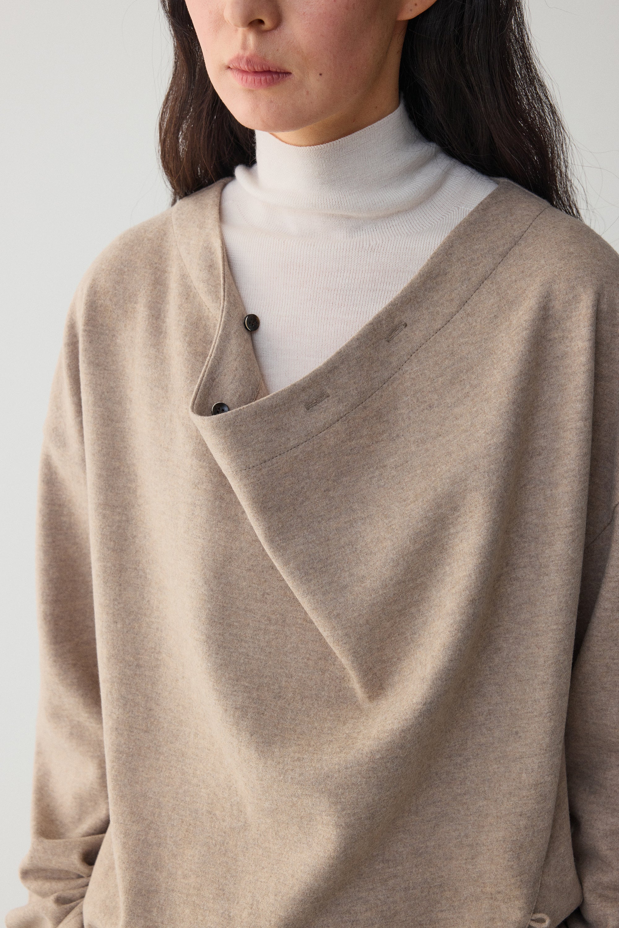 Long Sleeve Top in Australia Merino Wool - Image 10