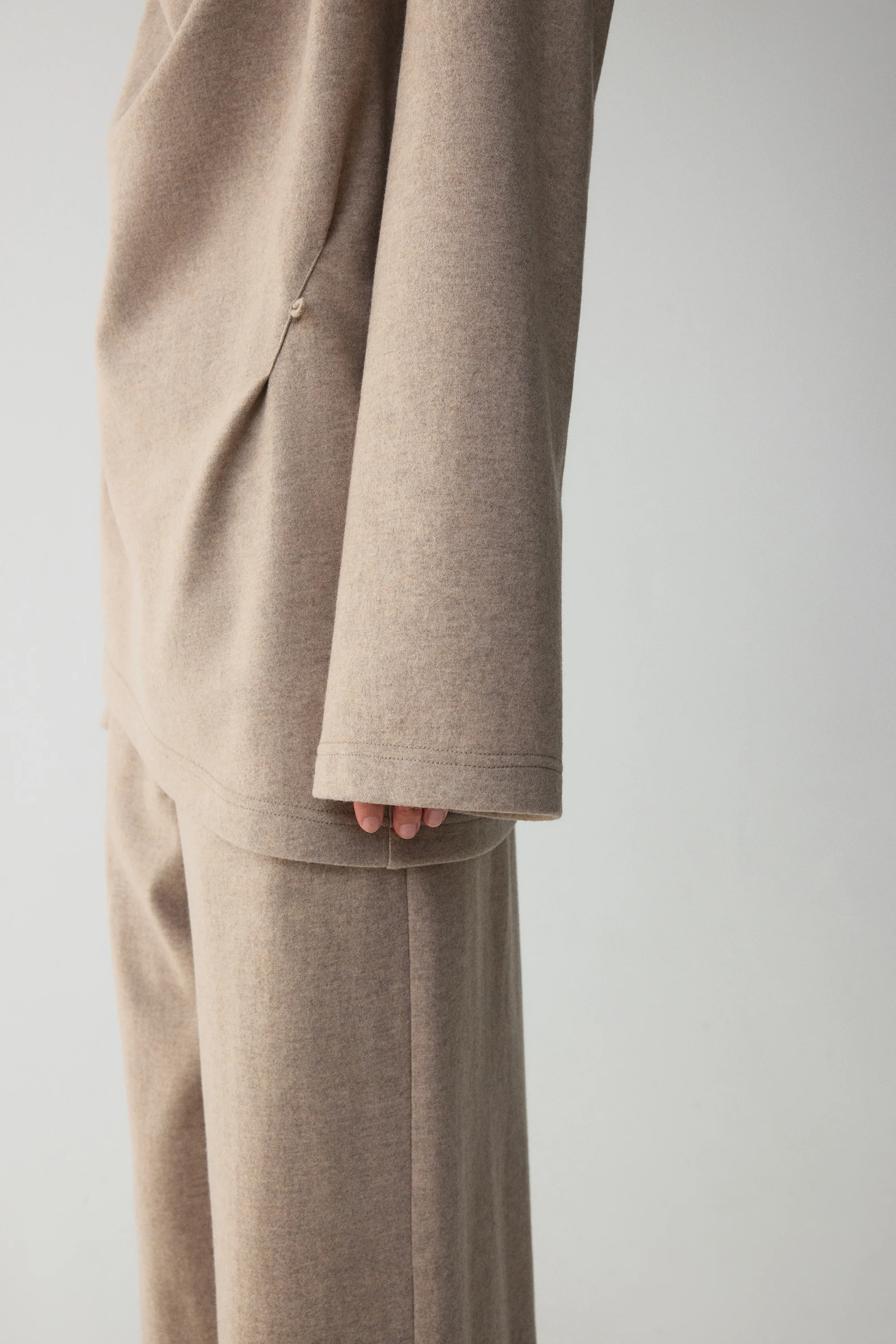 Long Sleeve Top in Australia Merino Wool - Image 13