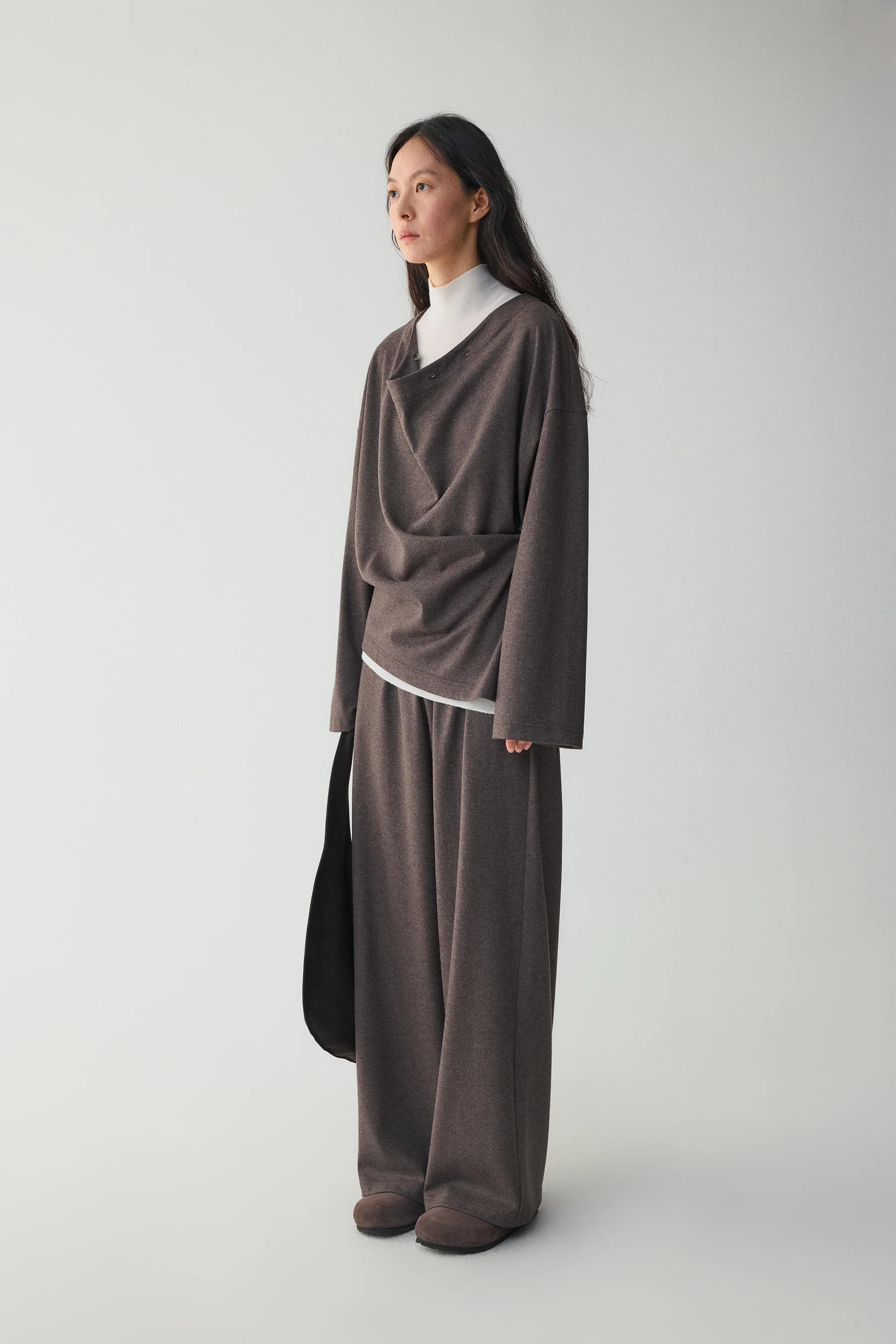Long Sleeve Top in Australia Merino Wool - Image 15