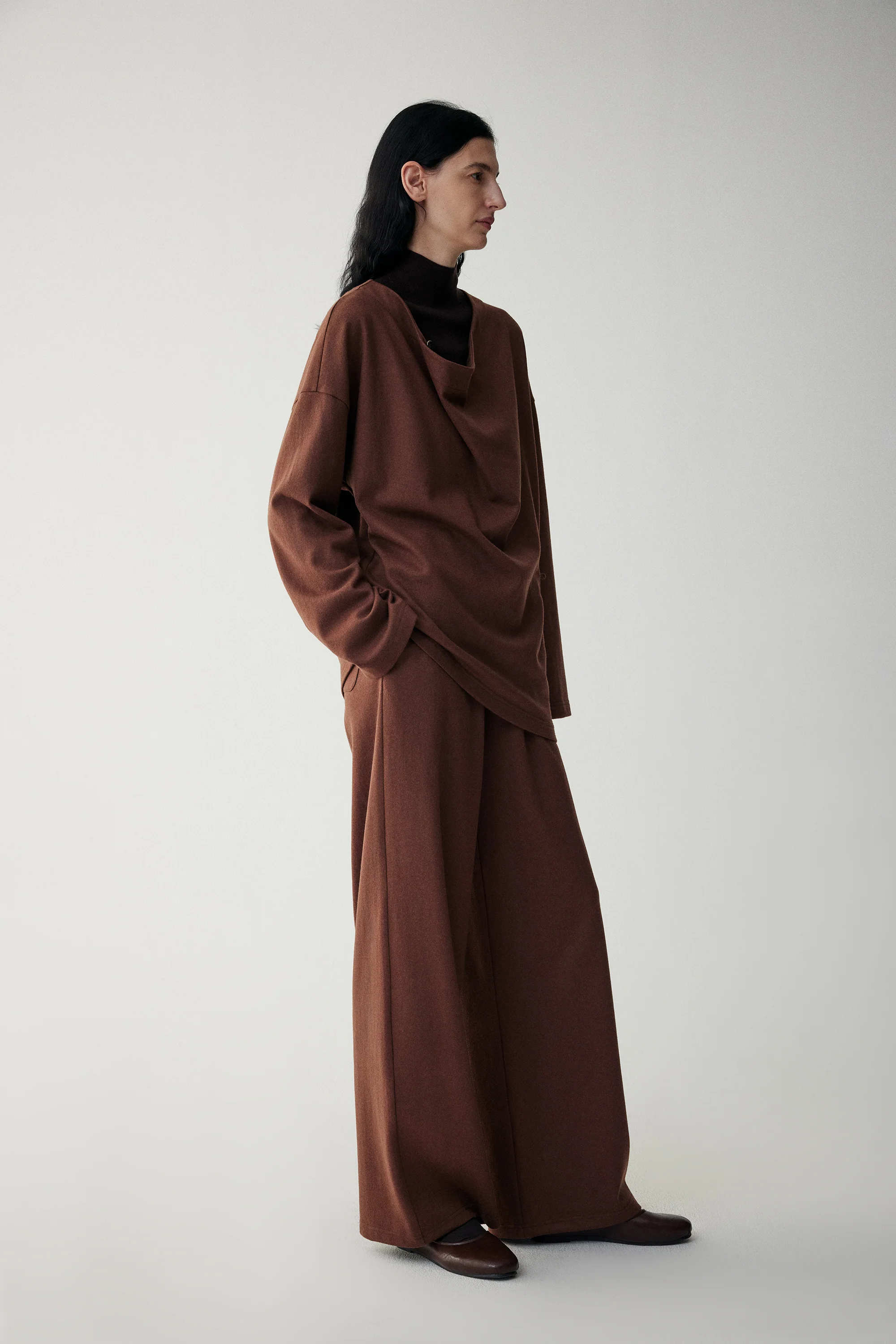 Long Sleeve Top in Australia Merino Wool - Image 20