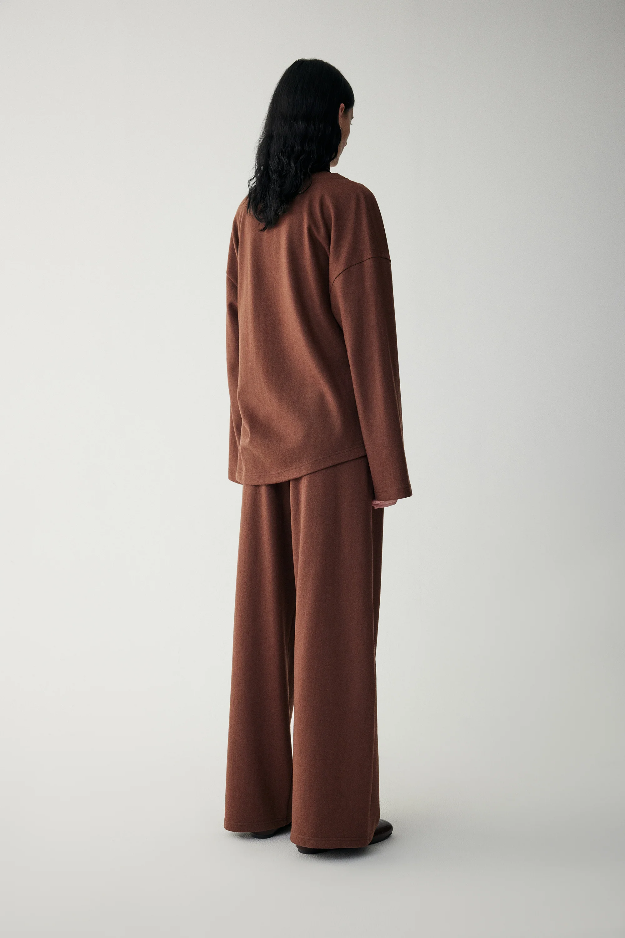 Long Sleeve Top in Australia Merino Wool - Image 21