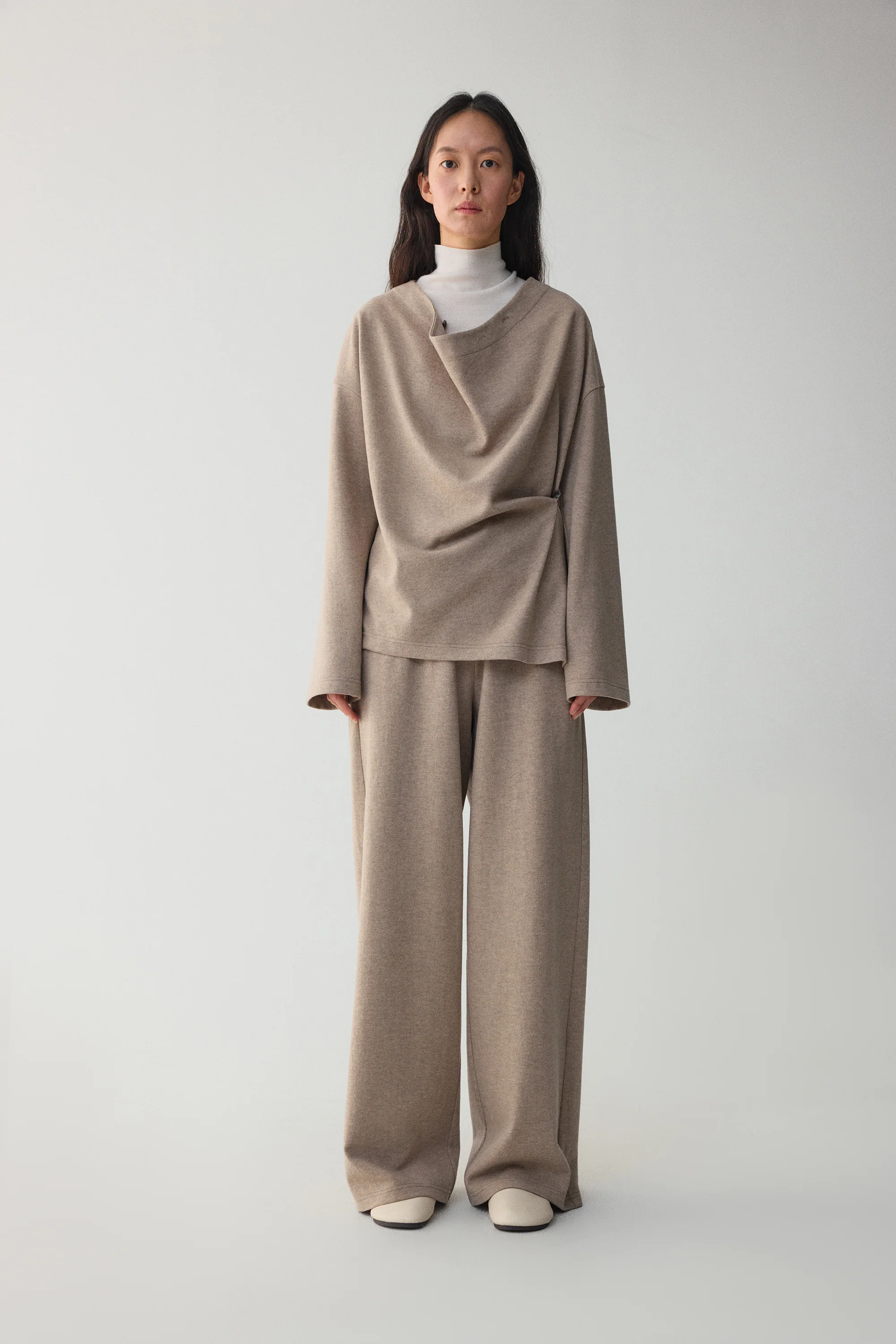 Long Sleeve Top in Australia Merino Wool - Image 3