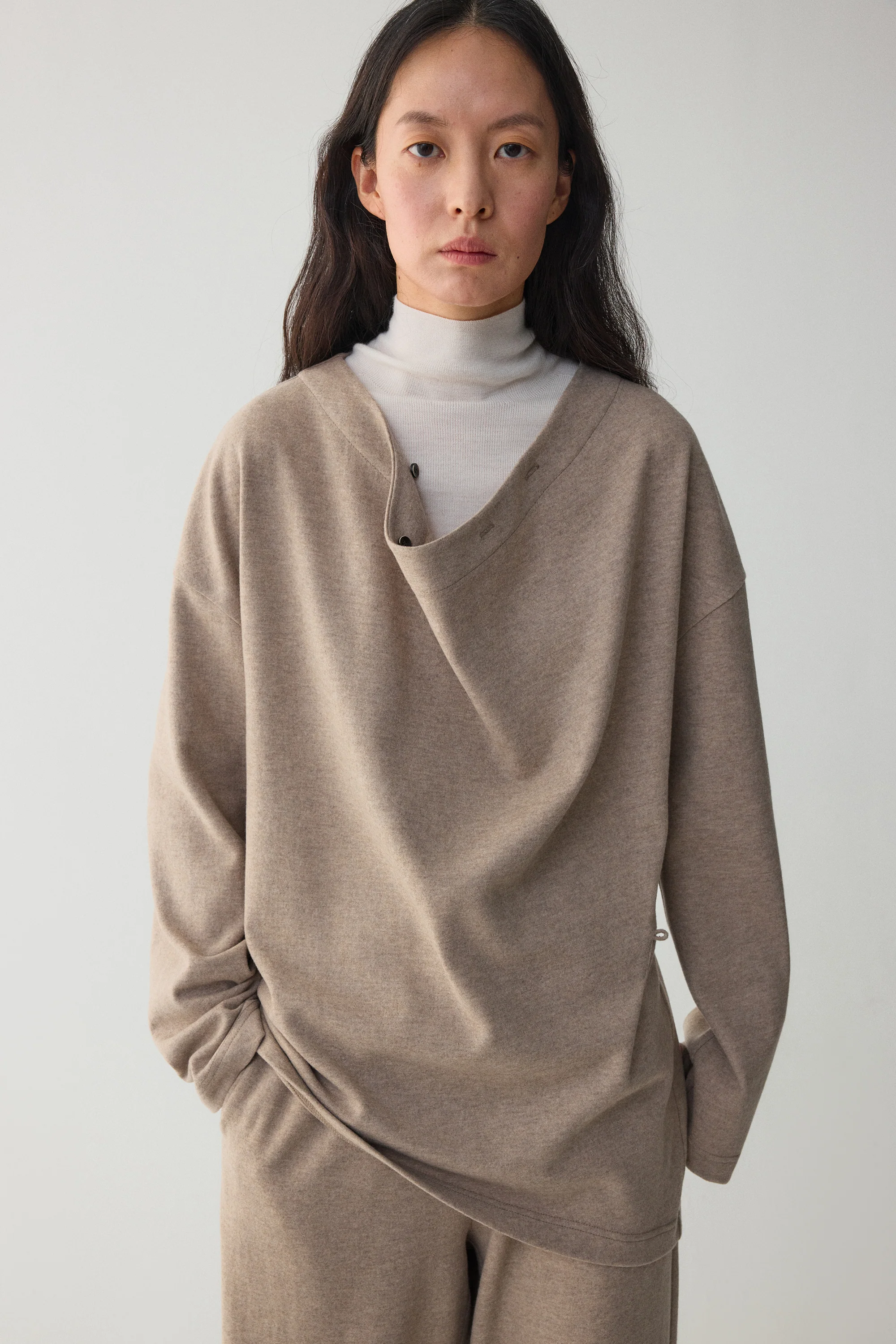 Long Sleeve Top in Australia Merino Wool - Image 6