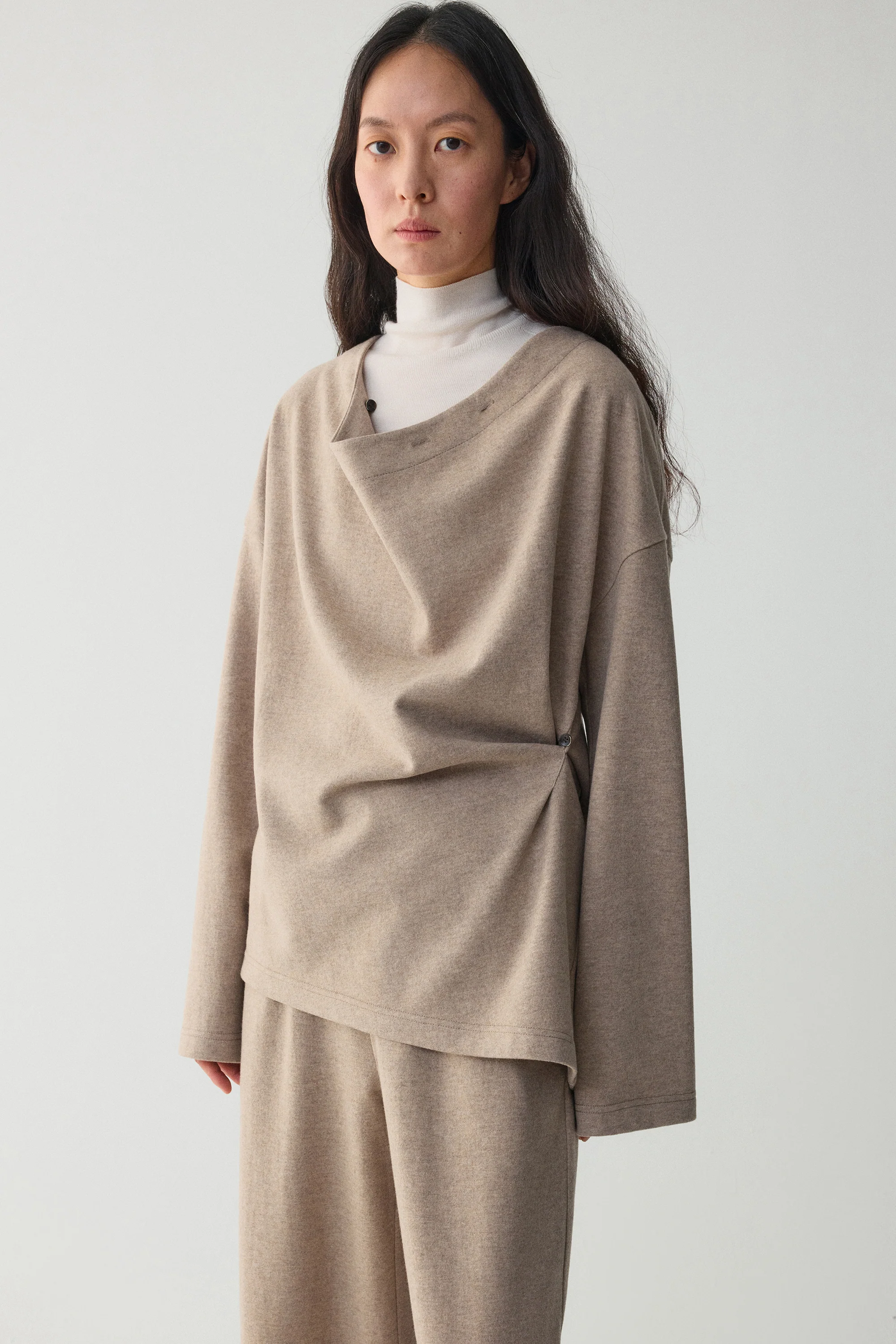 Long Sleeve Top in Australia Merino Wool - Image 7