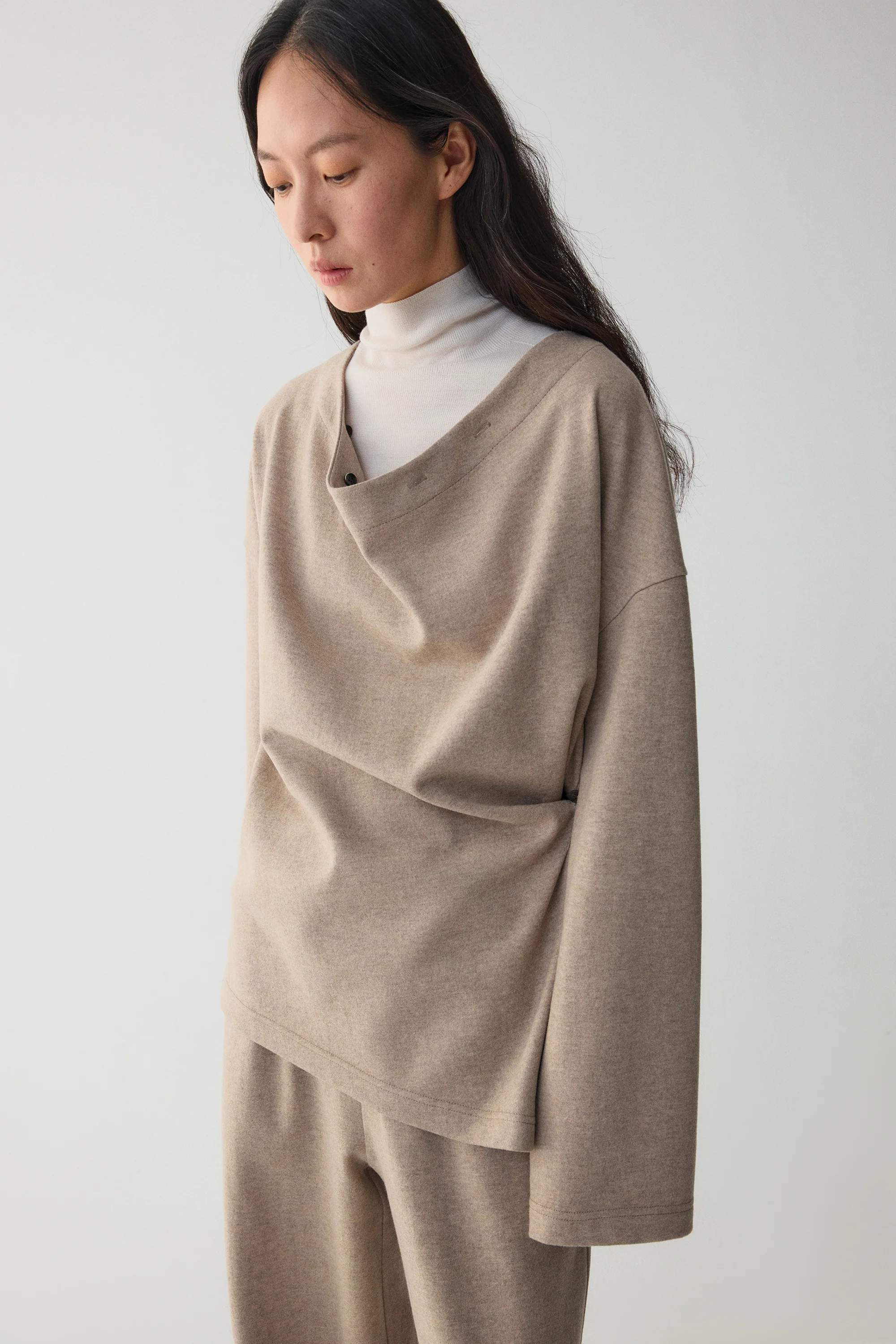 Long Sleeve Top in Australia Merino Wool - Image 8
