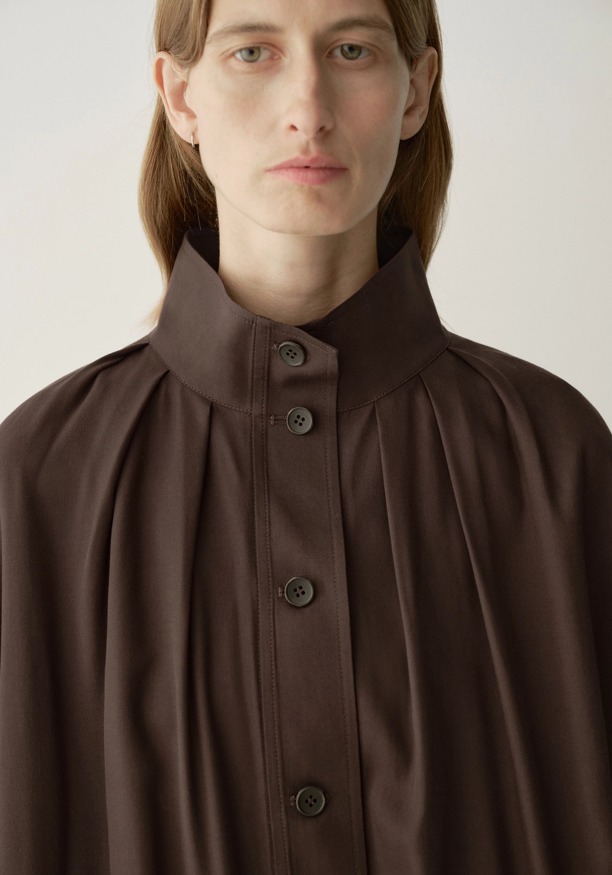 Low-waist Drawstring Trench - Image 9