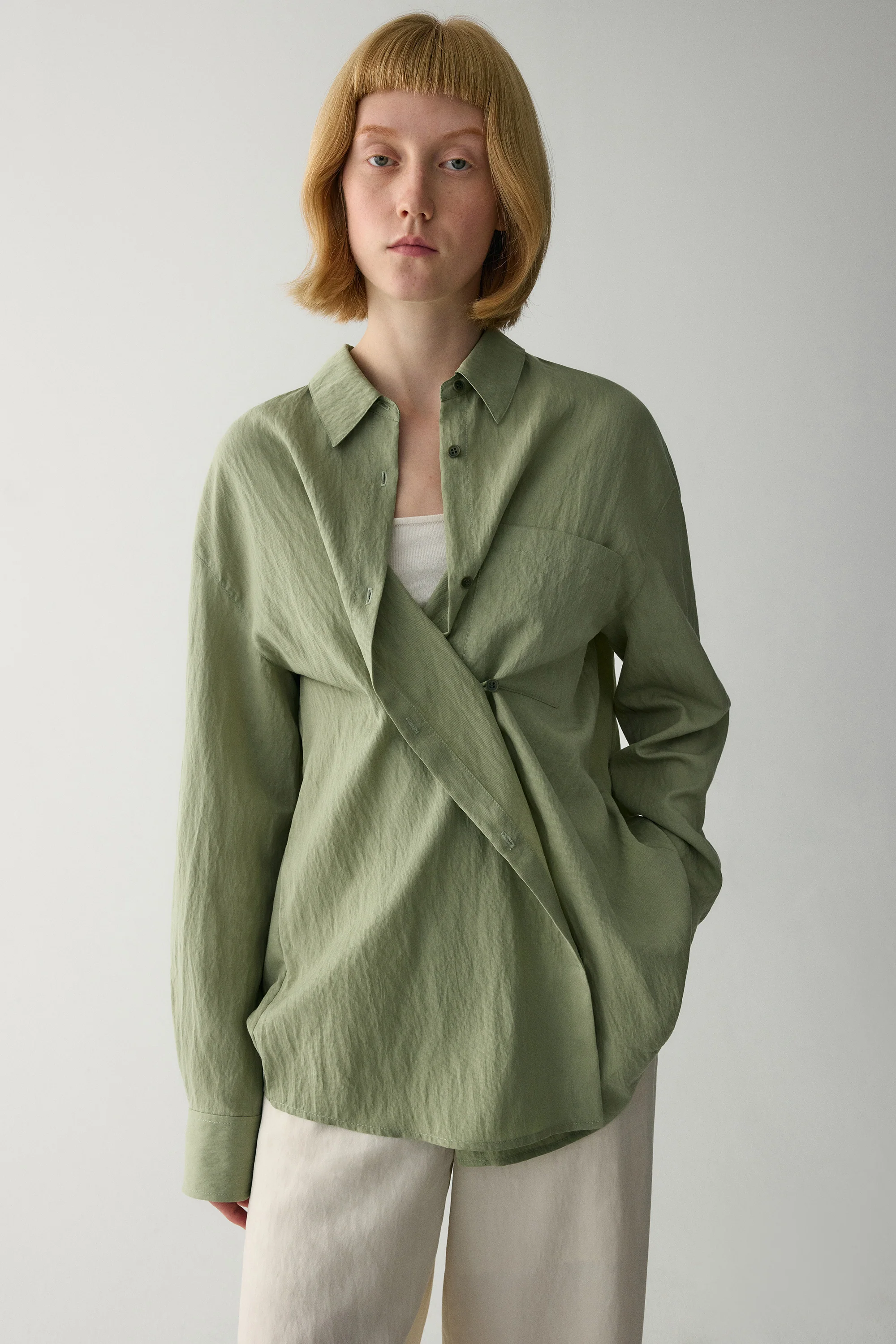 Classic Lyocell Blouse - Image 5