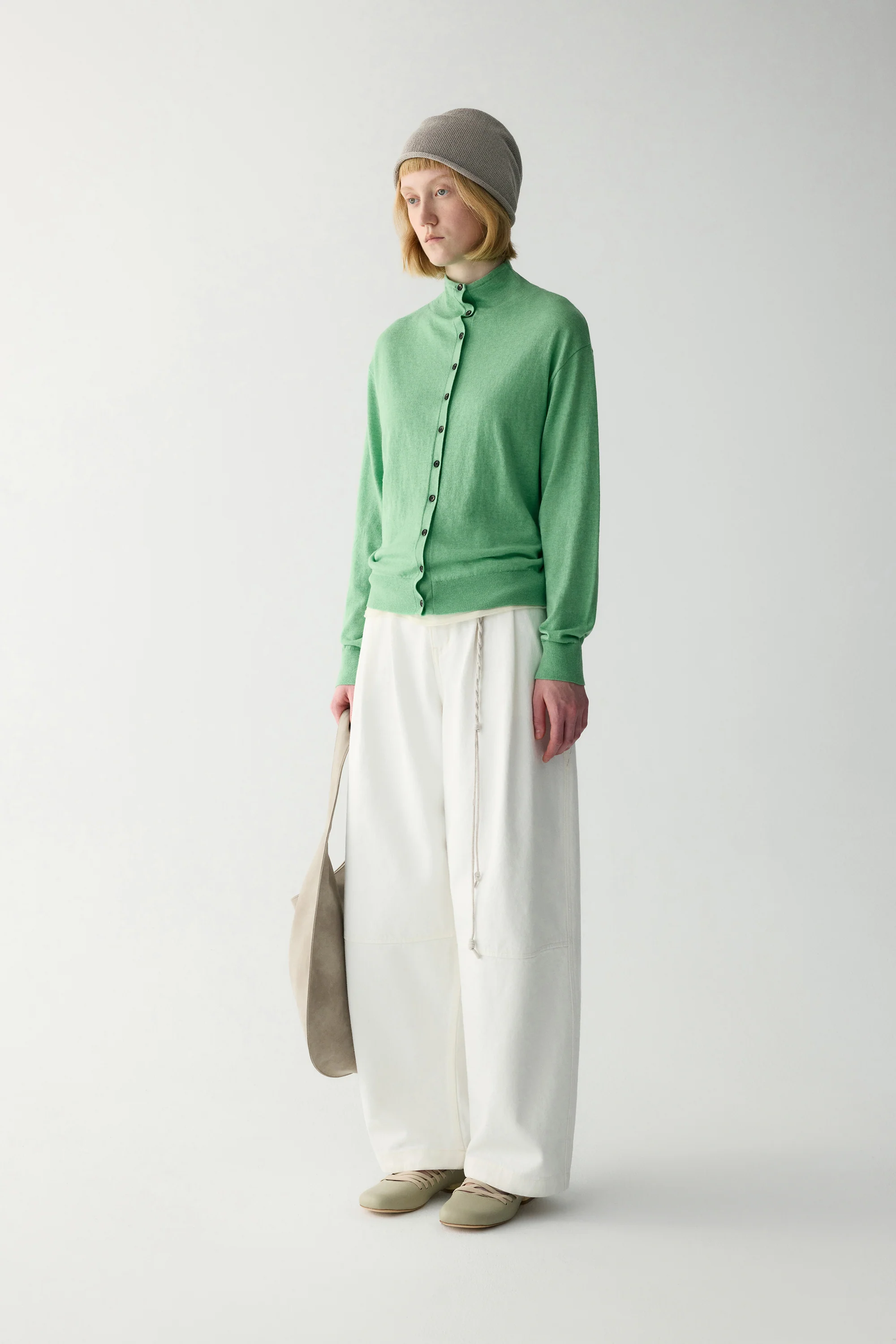 Machine-Washable Wool Cardigan - Image 17