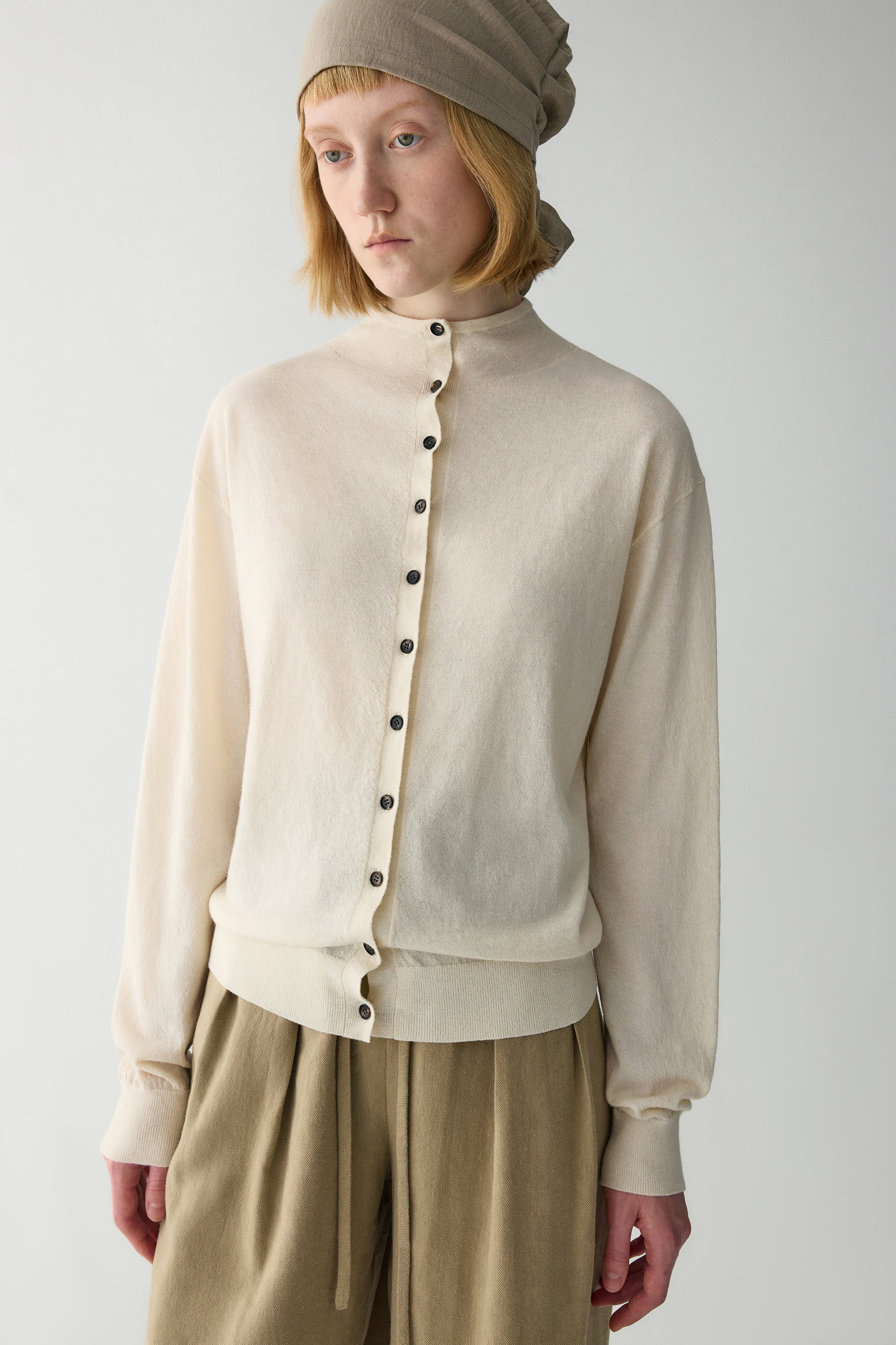 Machine-Washable Wool Cardigan - Image 4