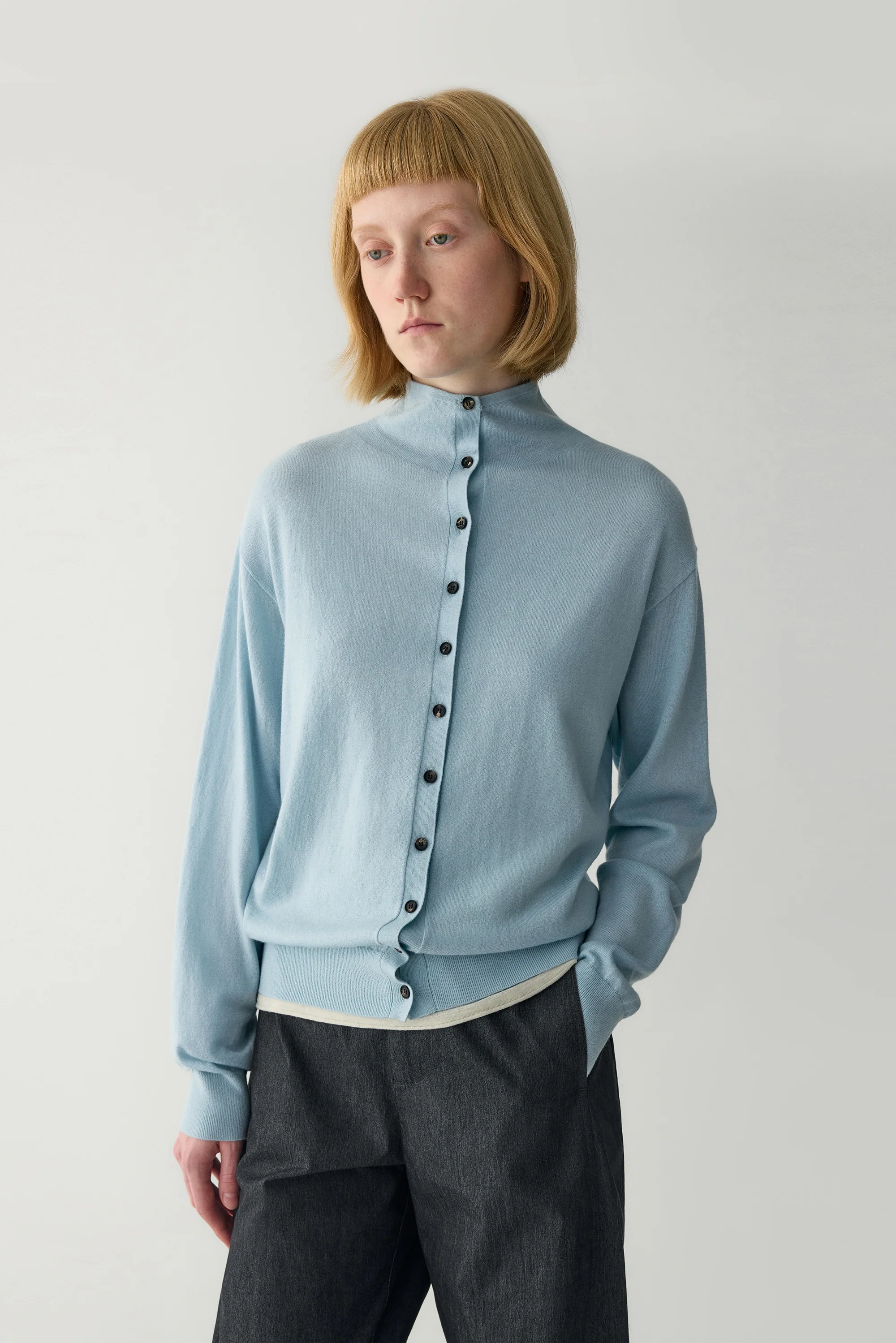 Machine-Washable Wool Cardigan - Image 6