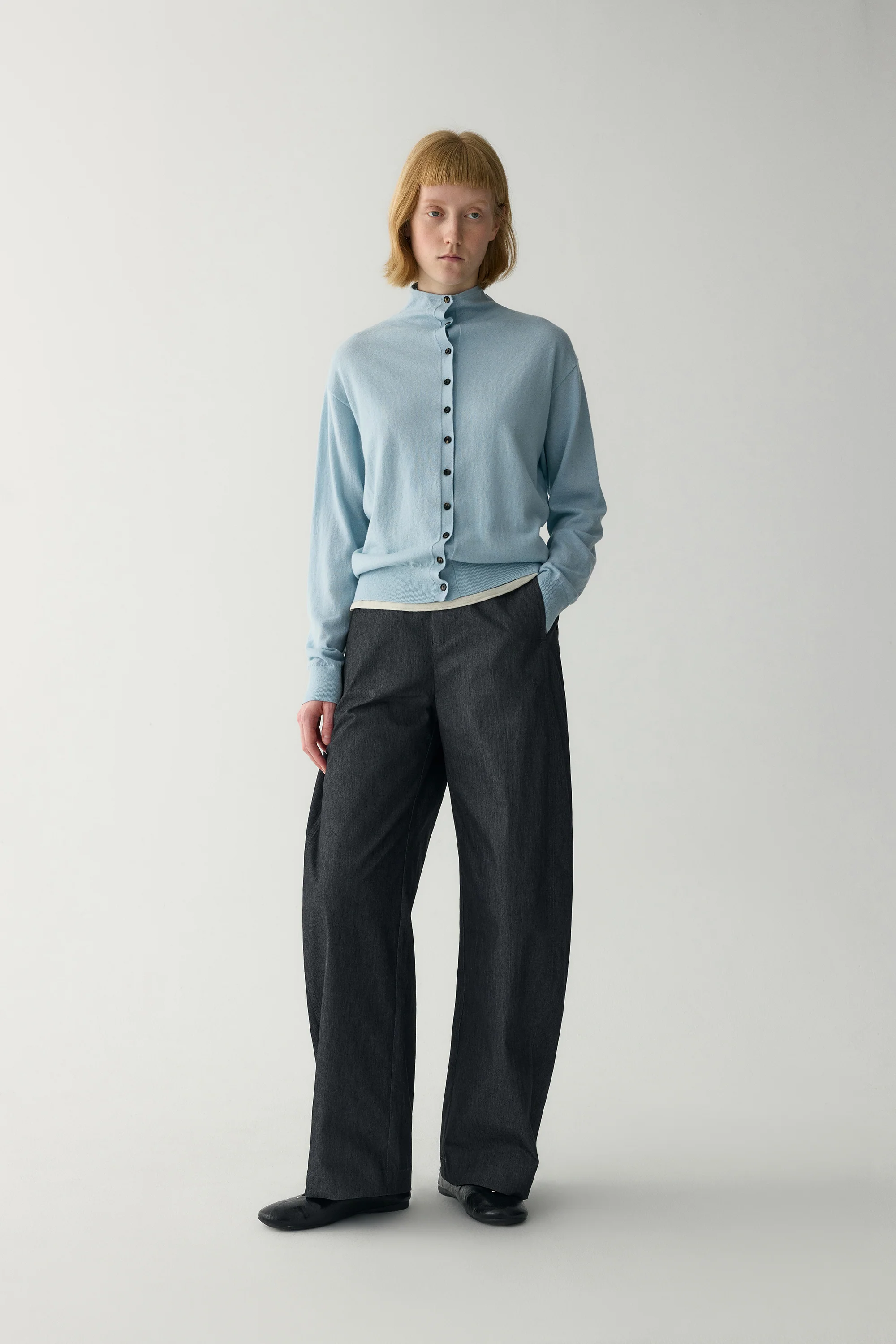 Machine-Washable Wool Cardigan - Image 8