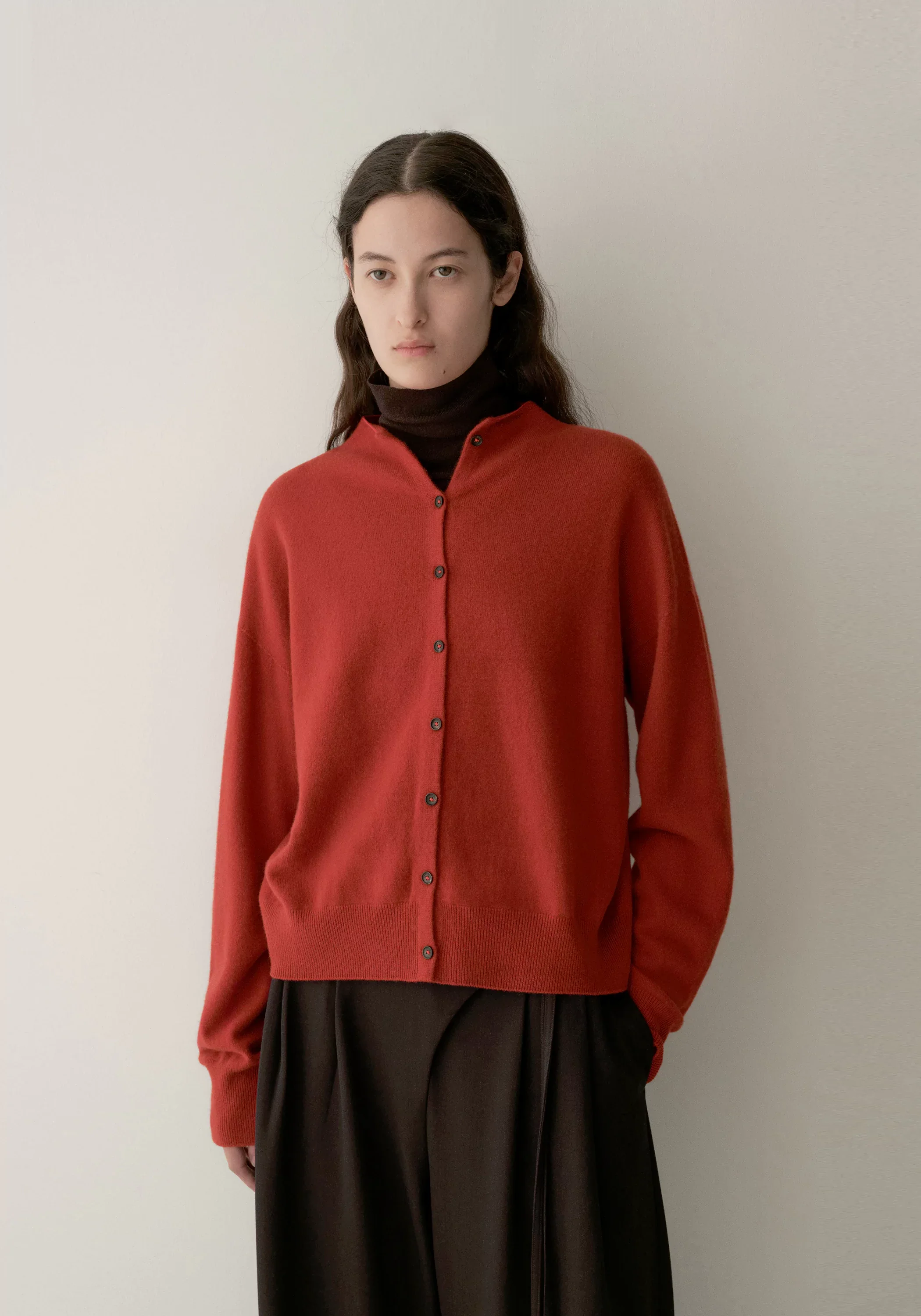Merino Wool Cocoon Cardigan