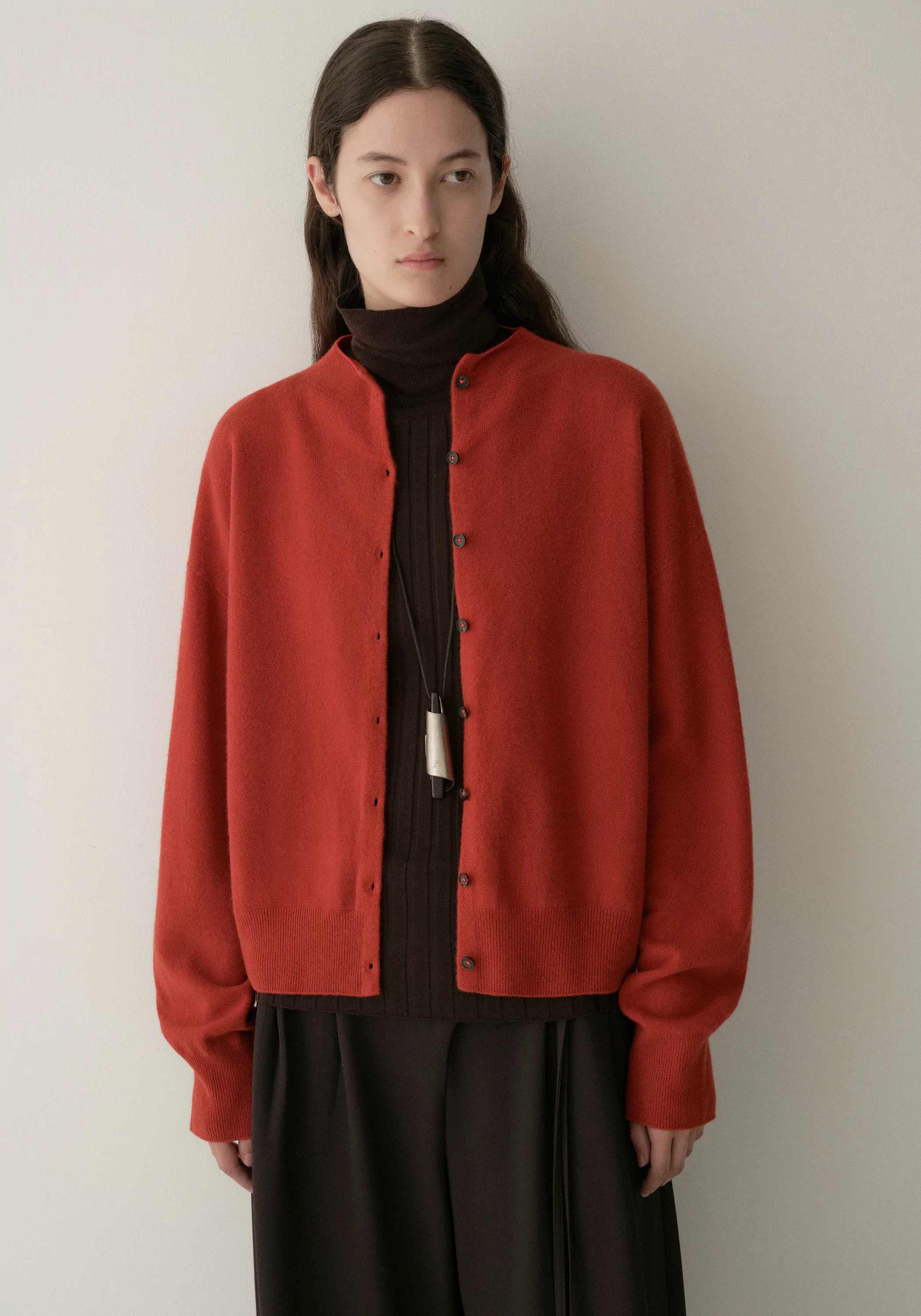 Merino Wool Cocoon Cardigan - Image 7