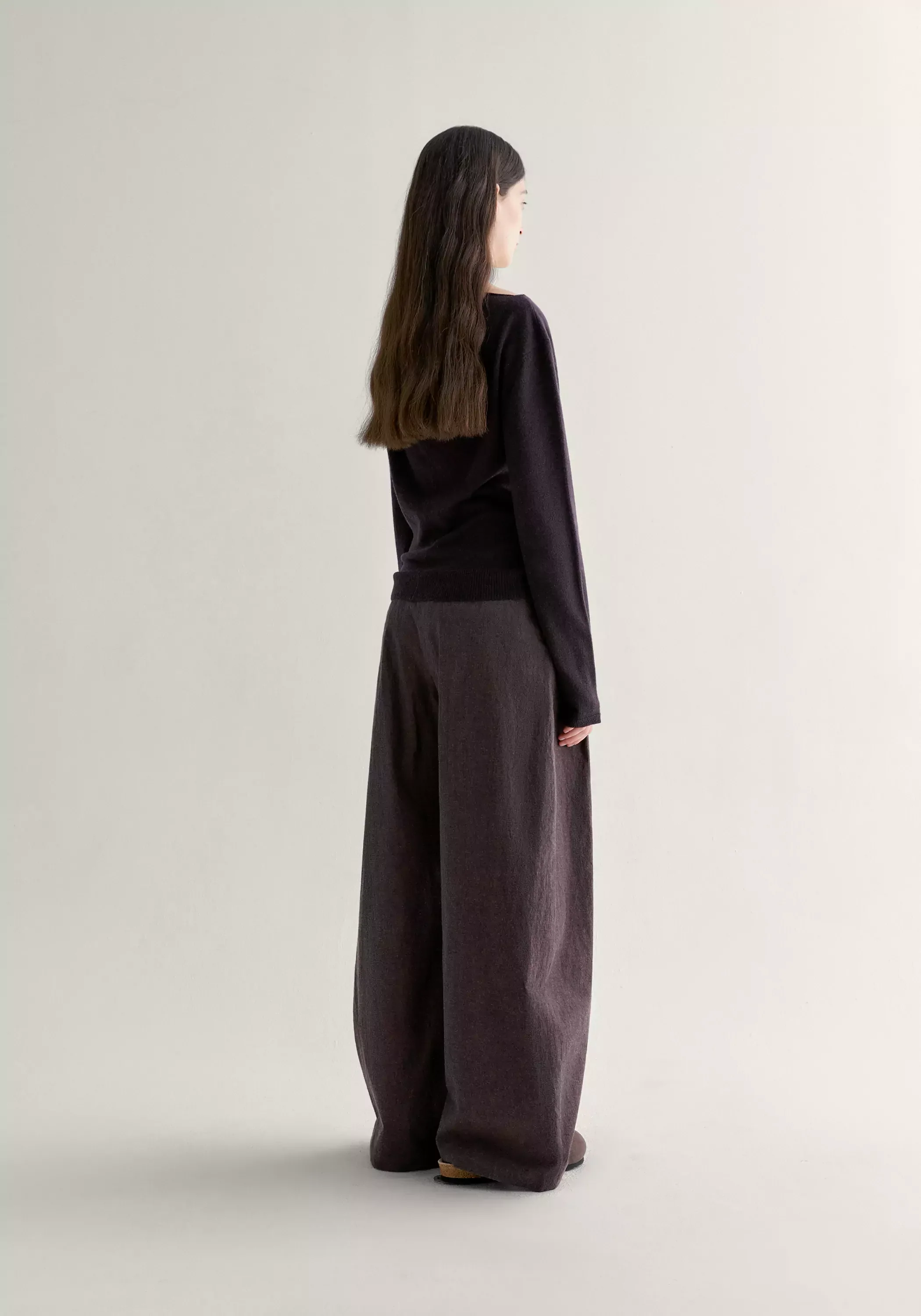 Merino Wool Cowl-neck Cardigan - Image 22