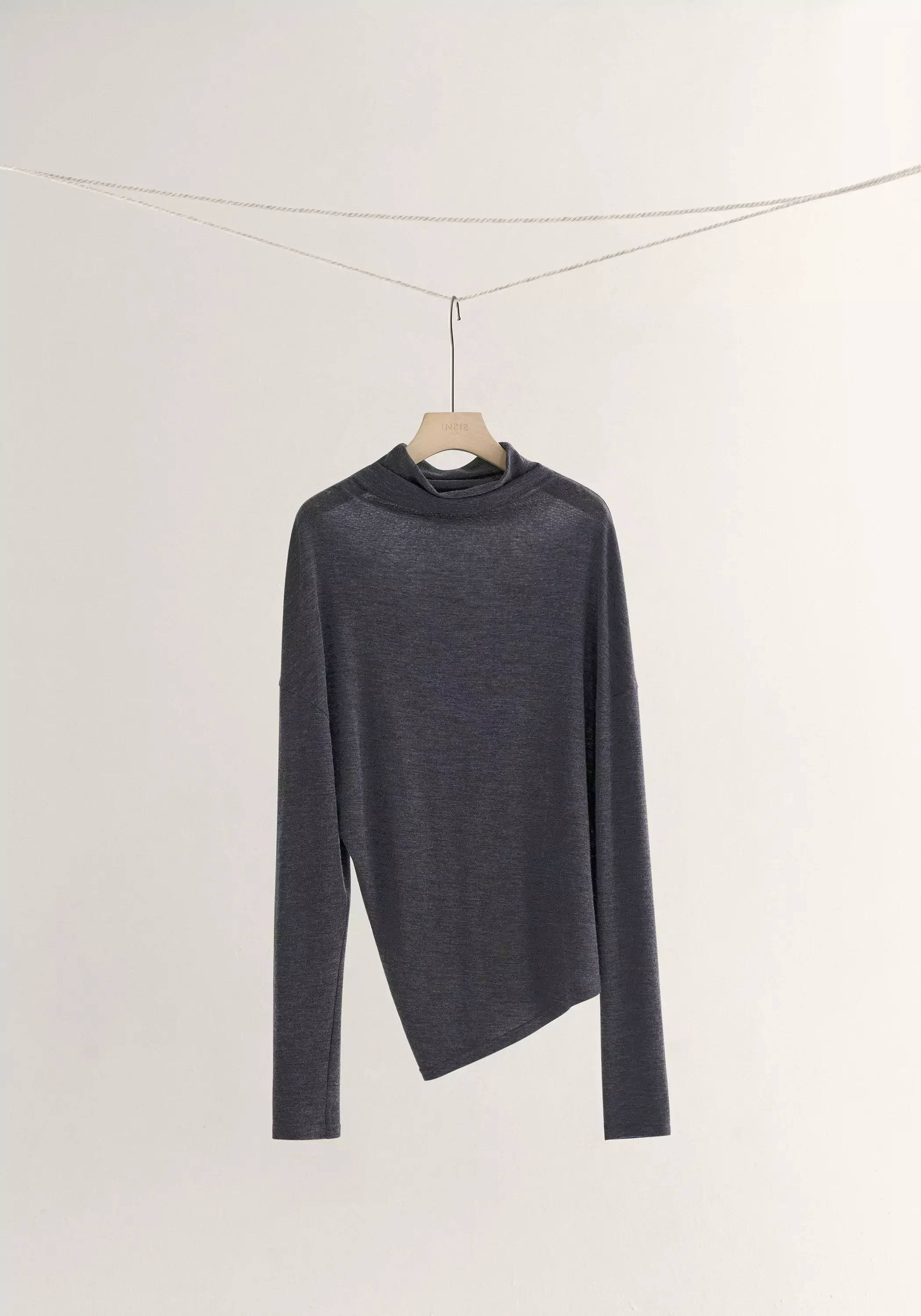 Merino Wool High-neck Top - Image 11