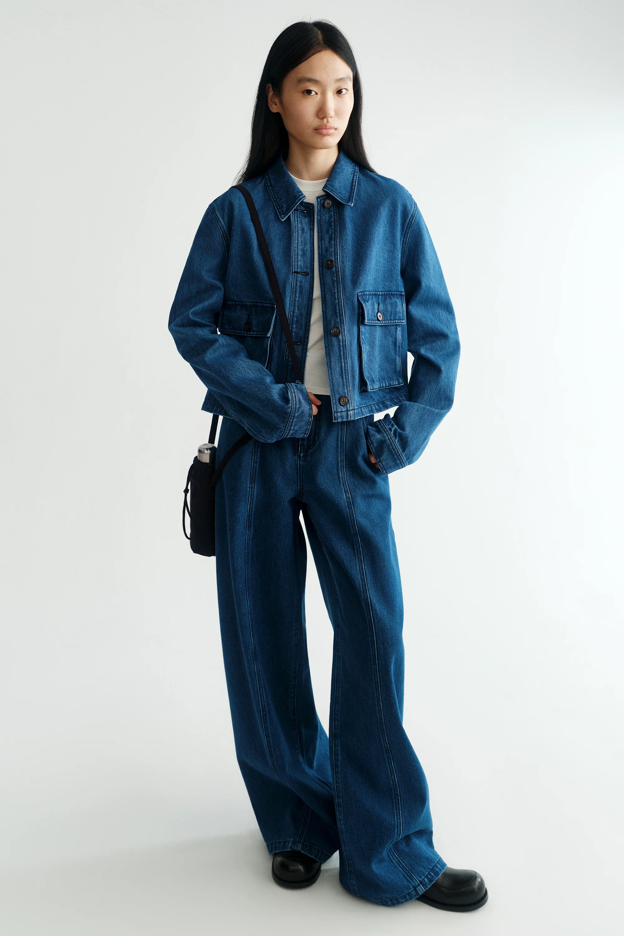 Multi-pocket Denim Jacket - Image 11