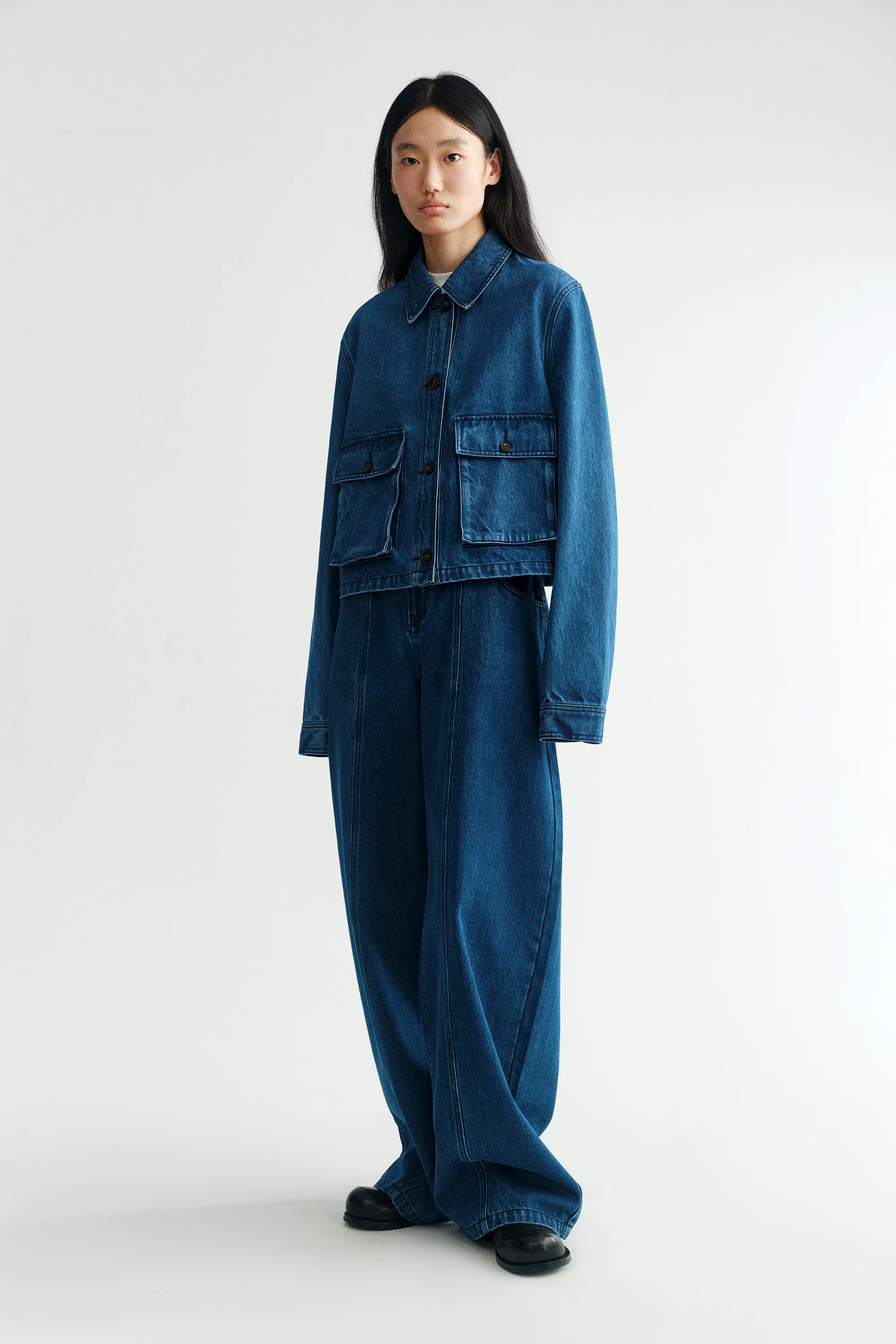 Multi-pocket Denim Jacket - Image 12