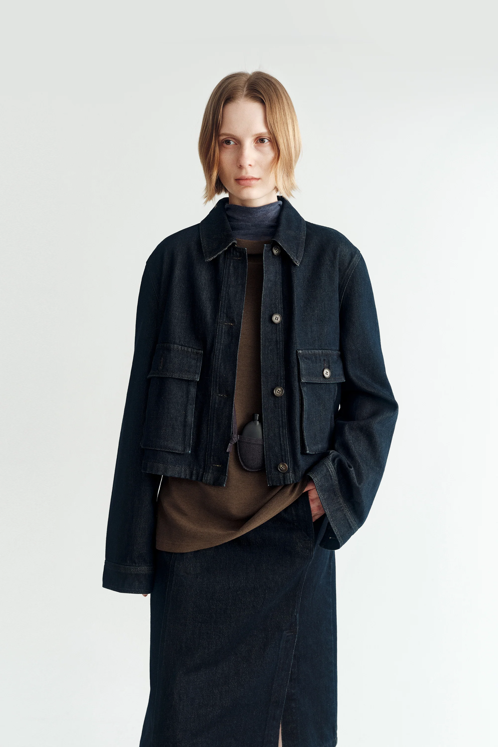 Multi-pocket Denim Jacket - Image 2