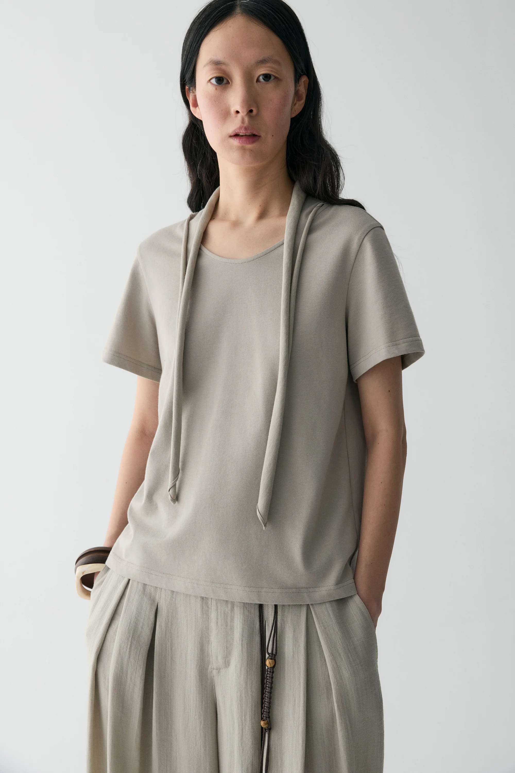 Neck-tie T-shirt - Image 8