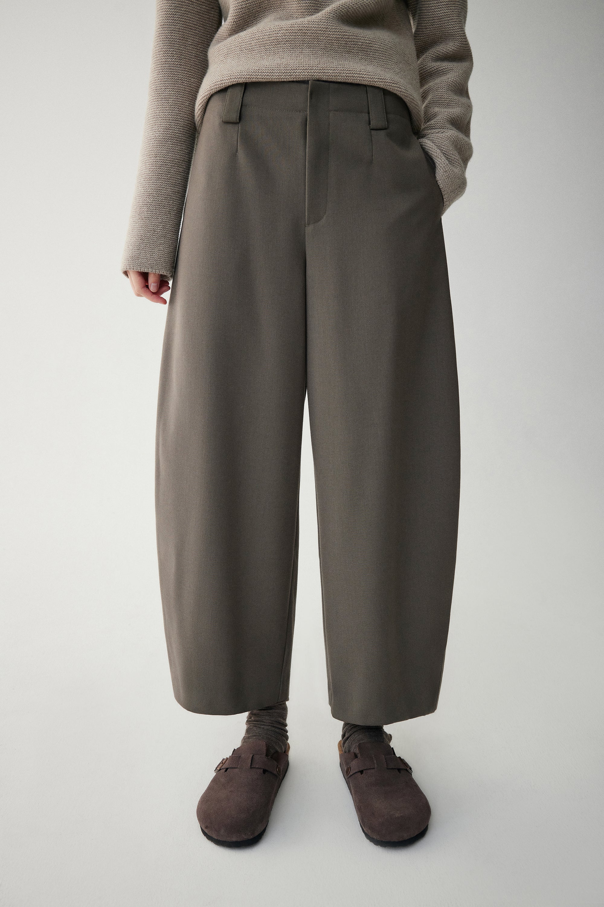 No-Waistband Barrel Pants - Image 12