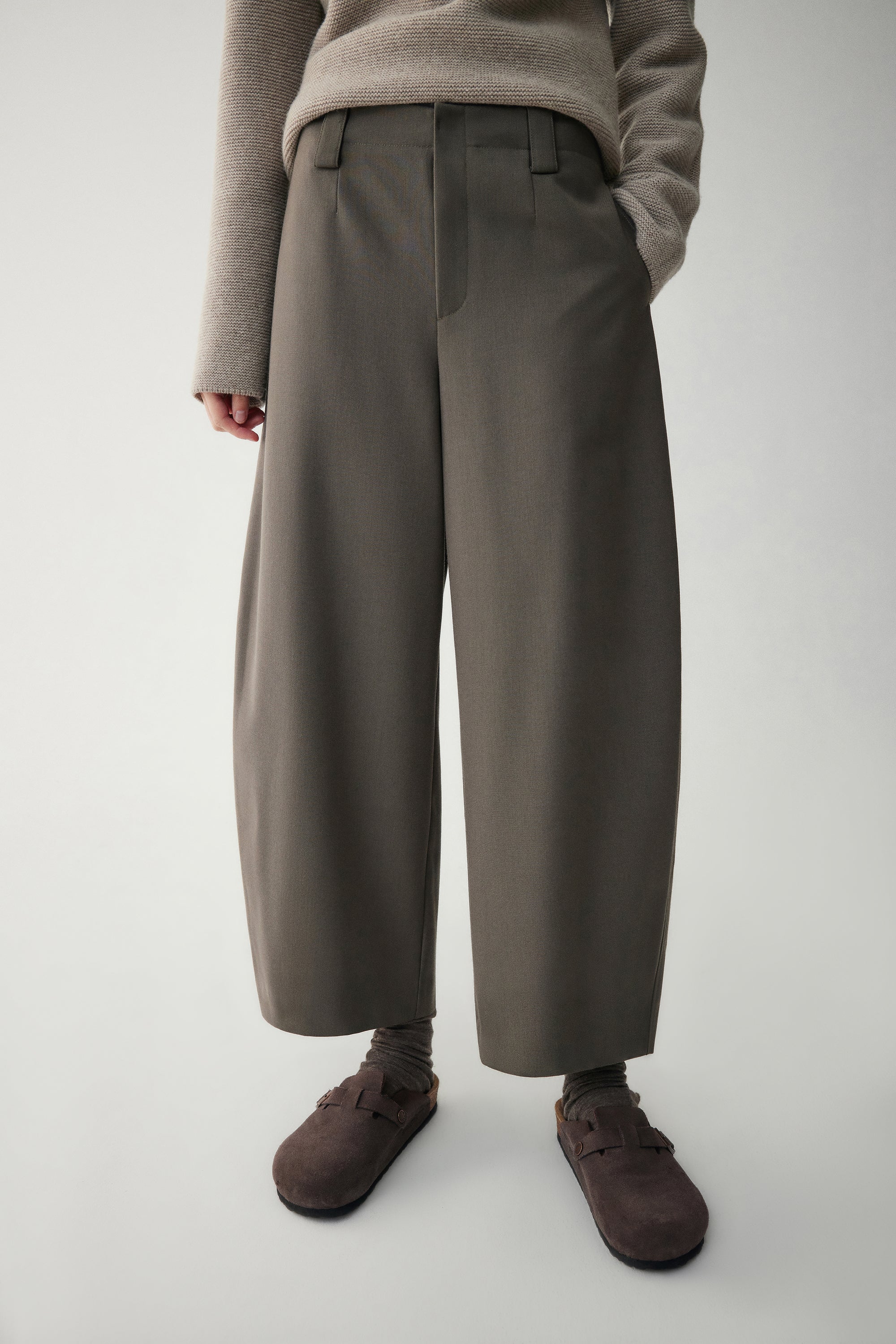No-Waistband Barrel Pants - Image 13